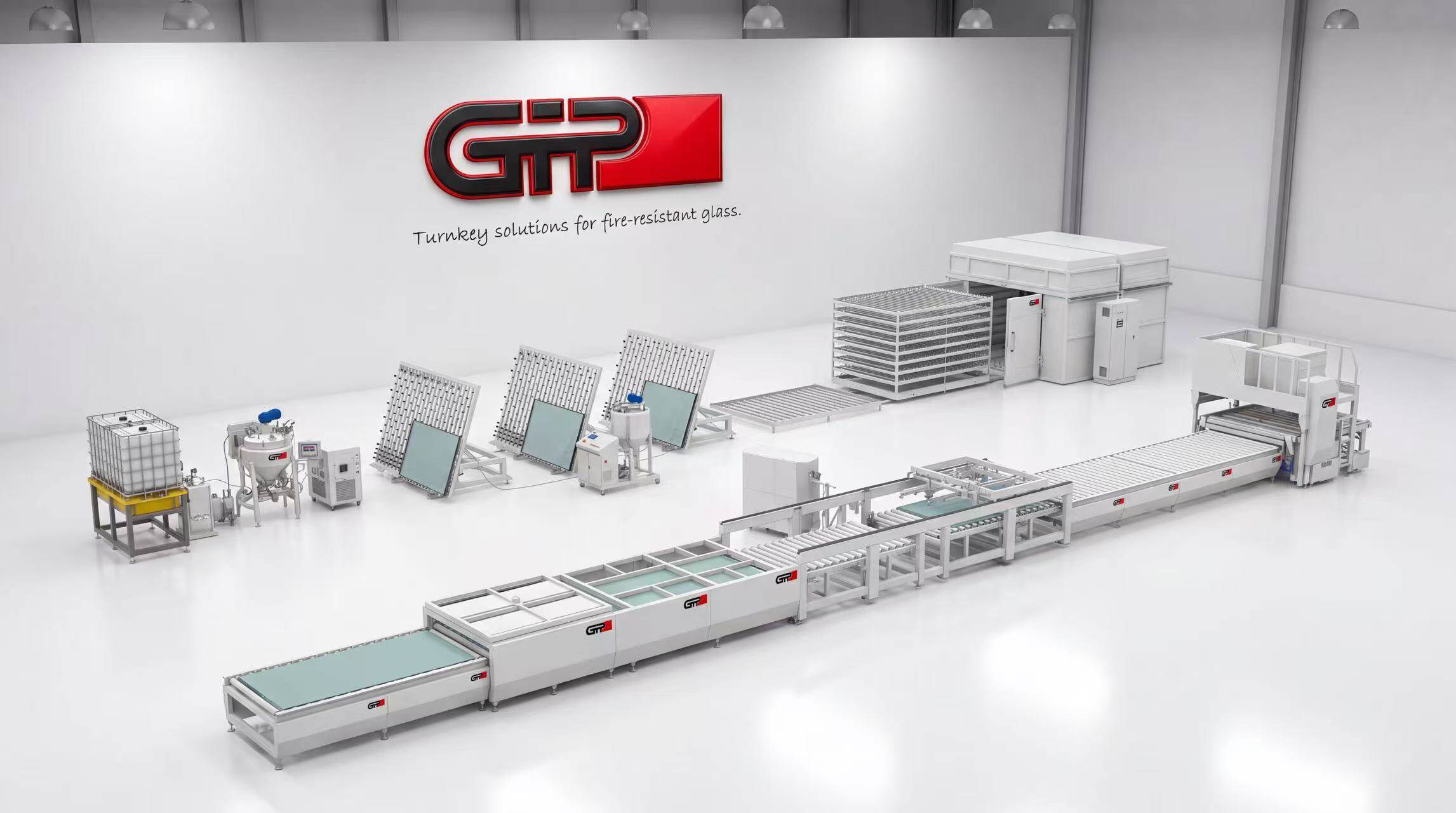 Glass Sealing and Filling Station