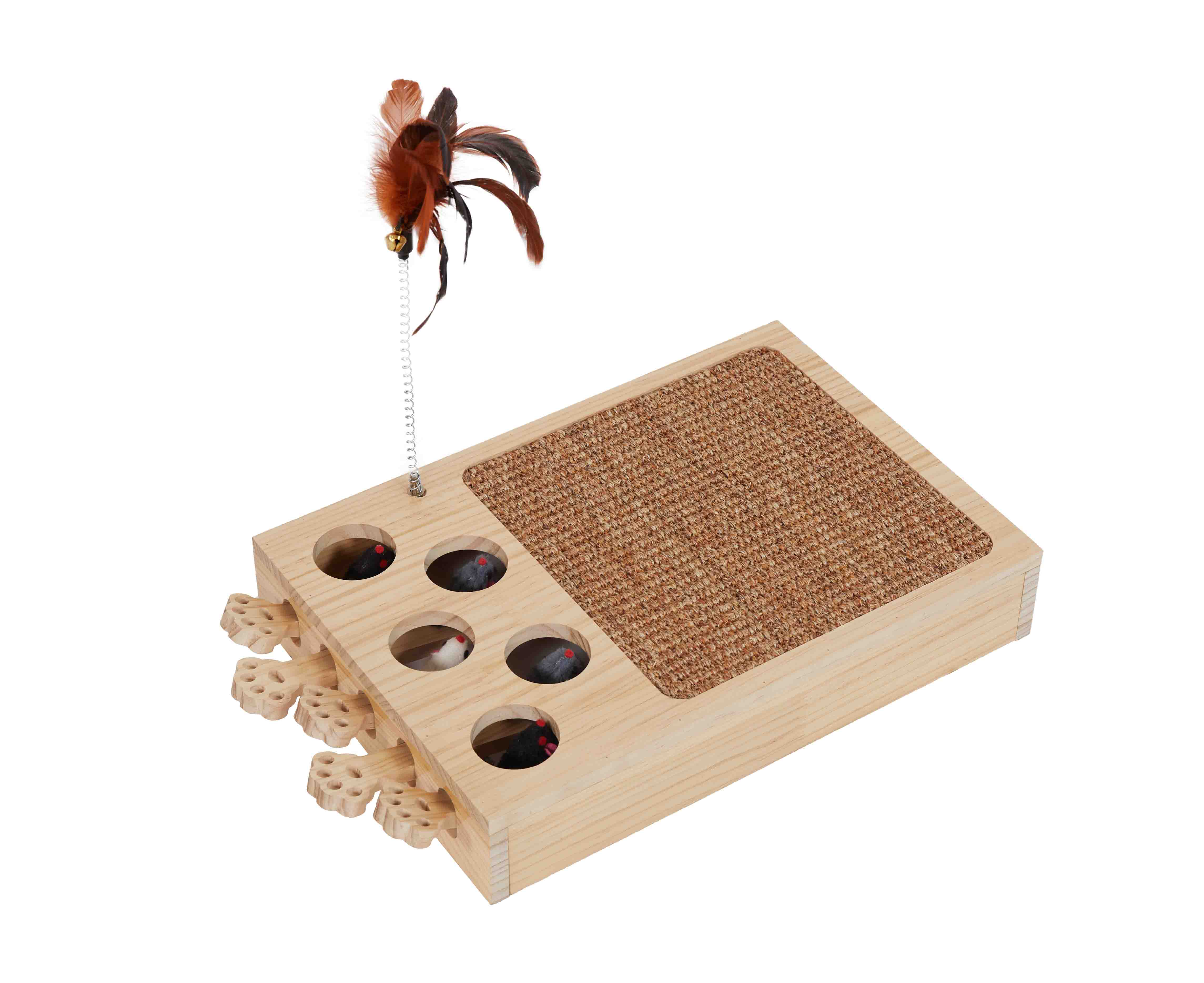 Interactive Scratching Board - Fun Mouse Hide & Seek