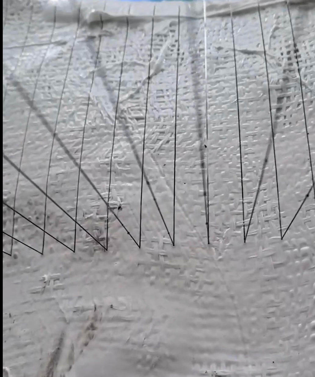 Diamond Wire Close-up Detail