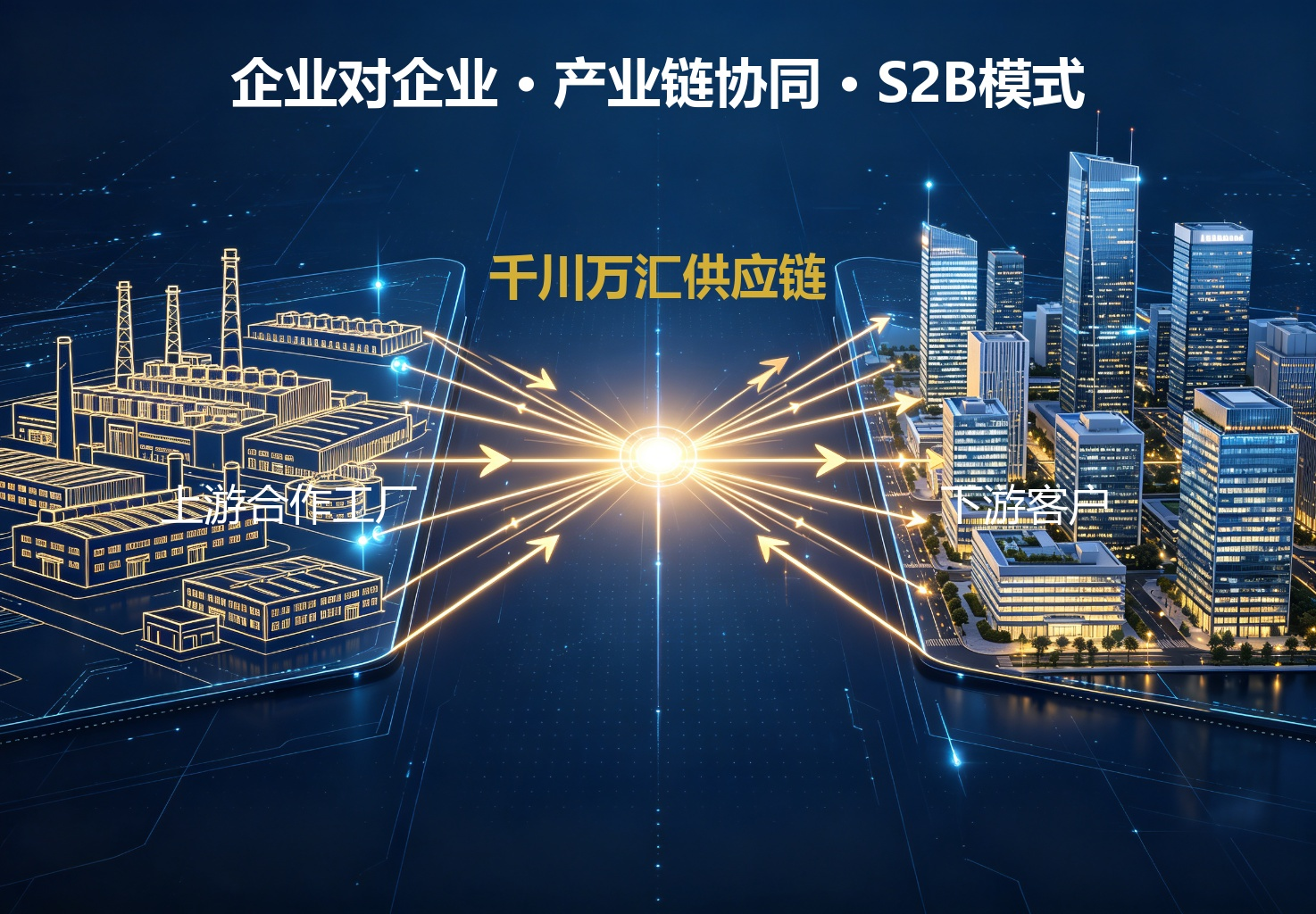 千川万汇供应链 S2B 模式