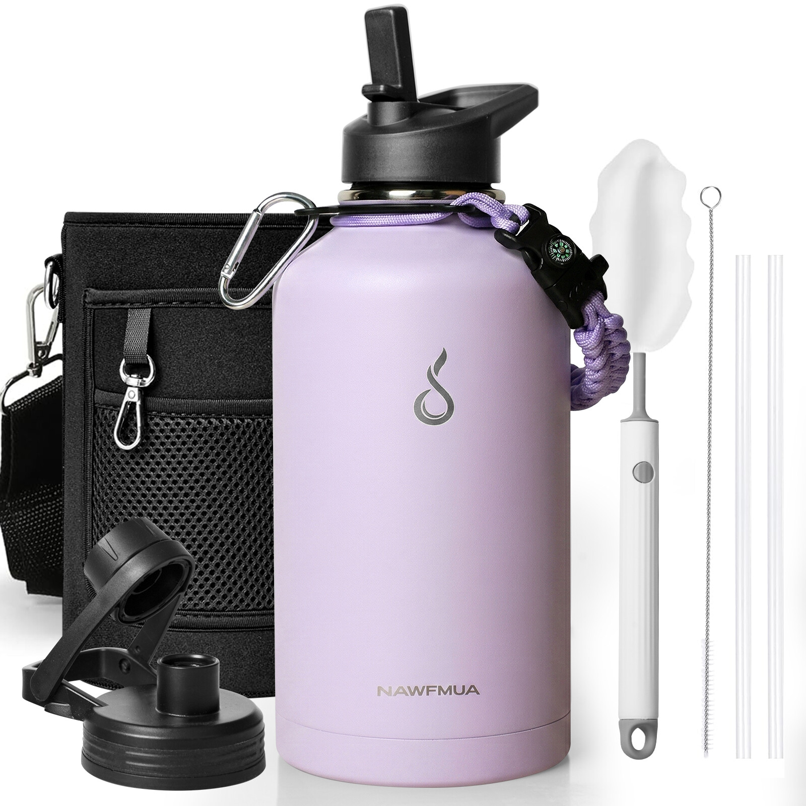 64 oz Water Bottle Lavender 64oz