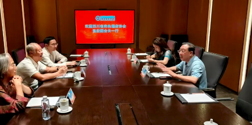 四川省商务酒店协会创会会长张宏图一行到访中商企协文商旅企业分会