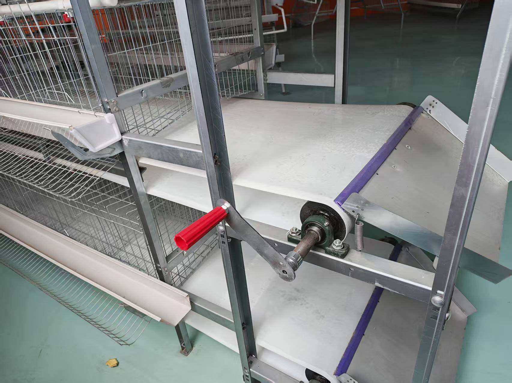 H Type Manual Manure Removal Chicken Layer Cage view 2