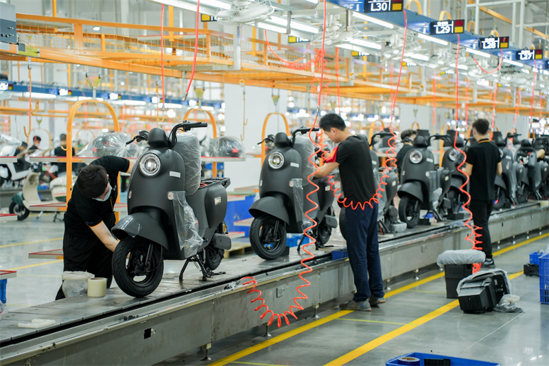 Factory production line