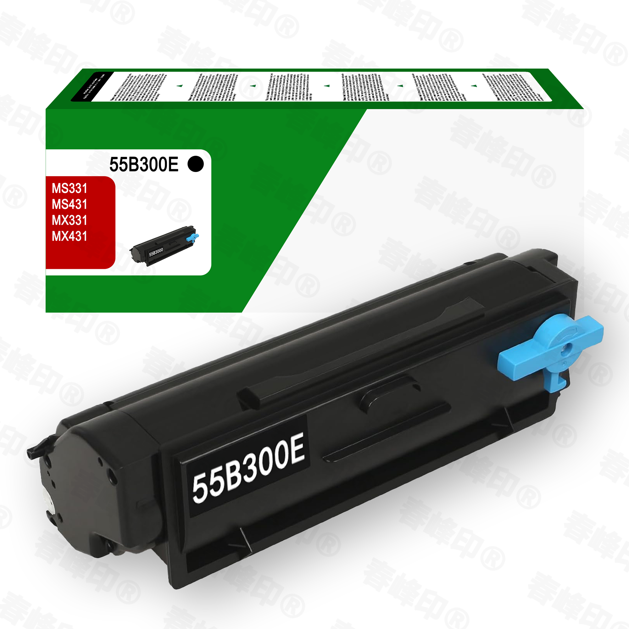 55B300E Compatible Toner Cartridge
