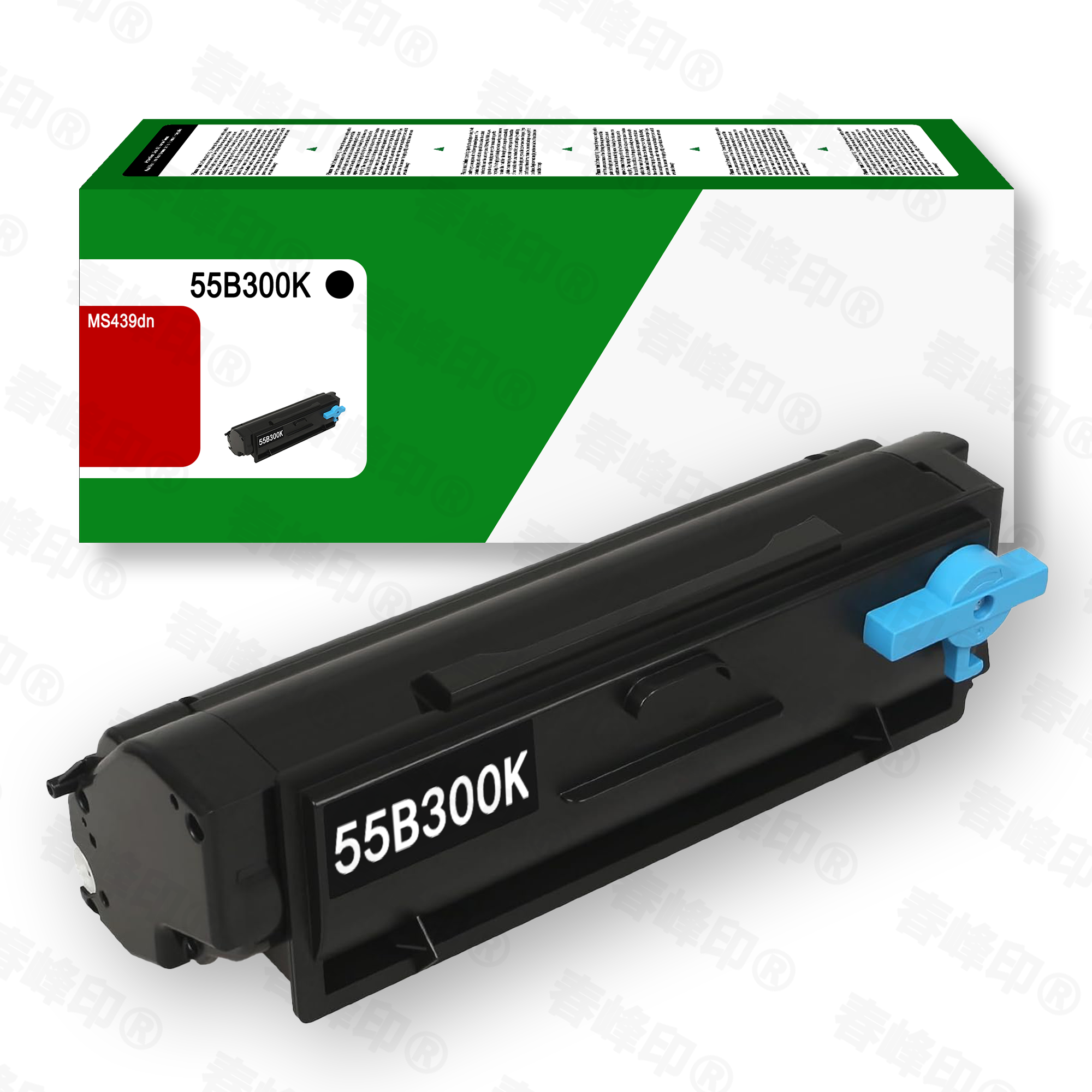 55B300K Compatible Toner Cartridge