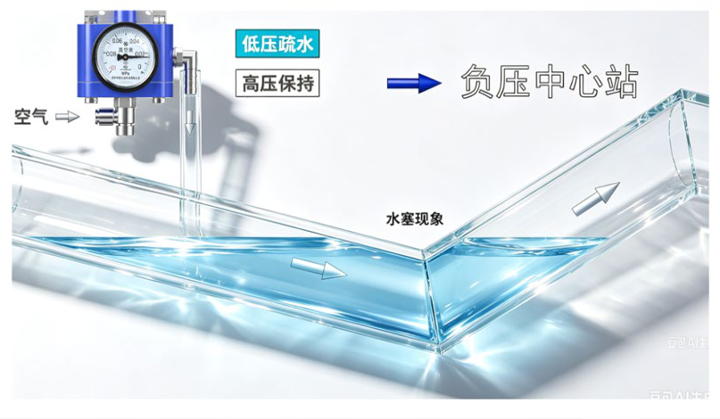 疏水前管内积水
