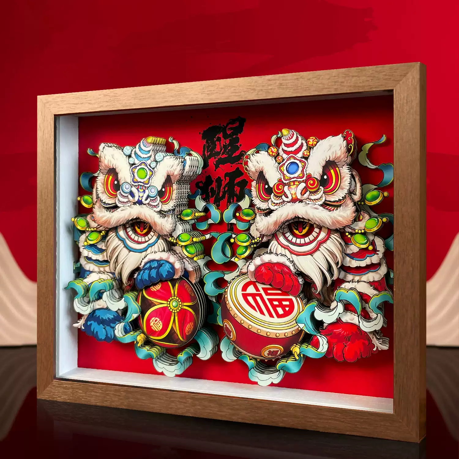 Handmade 3D Paper Cut Art