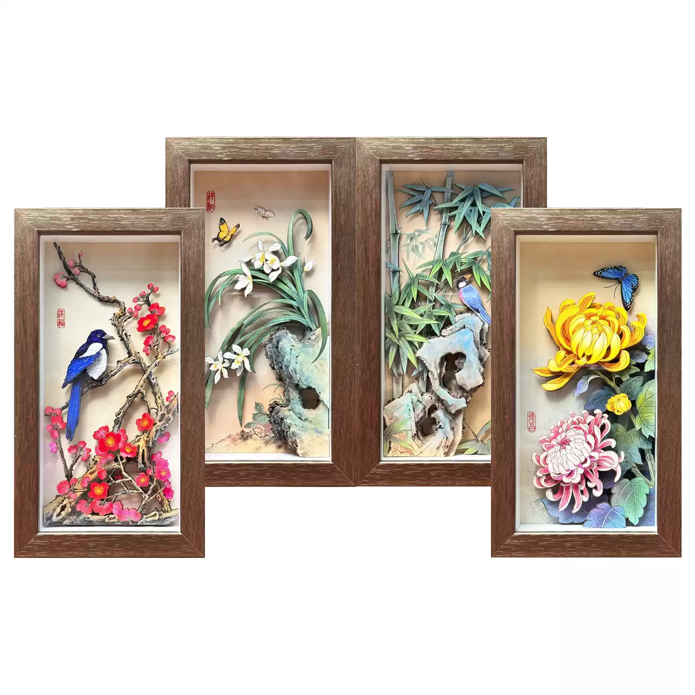 Handmade 3D Paper Cut Art 5
