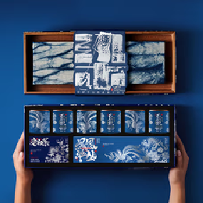Indigo dyeing Tea Gift Pack