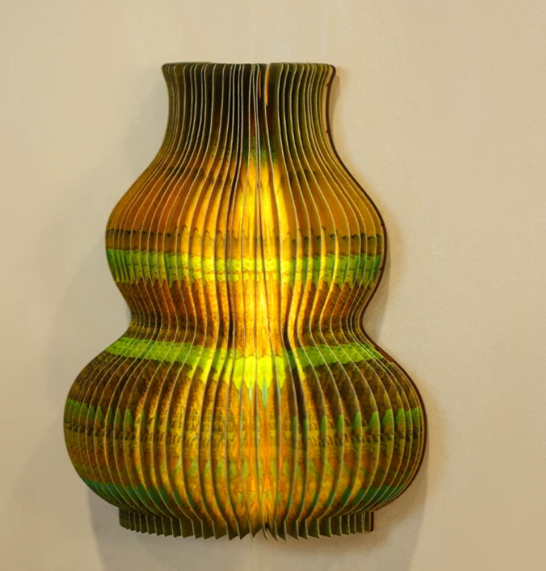 Vase Lamp — Blue & White 8