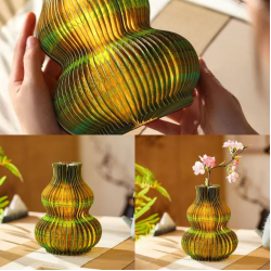 Vase Lamp — Blue & White 6