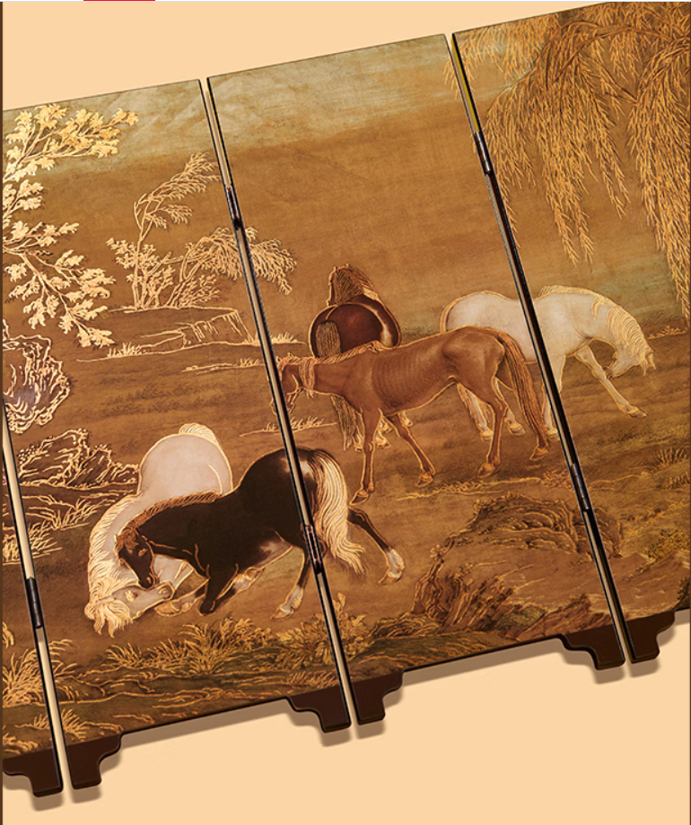 Take the lead with one steed; all endeavors thrive. 3