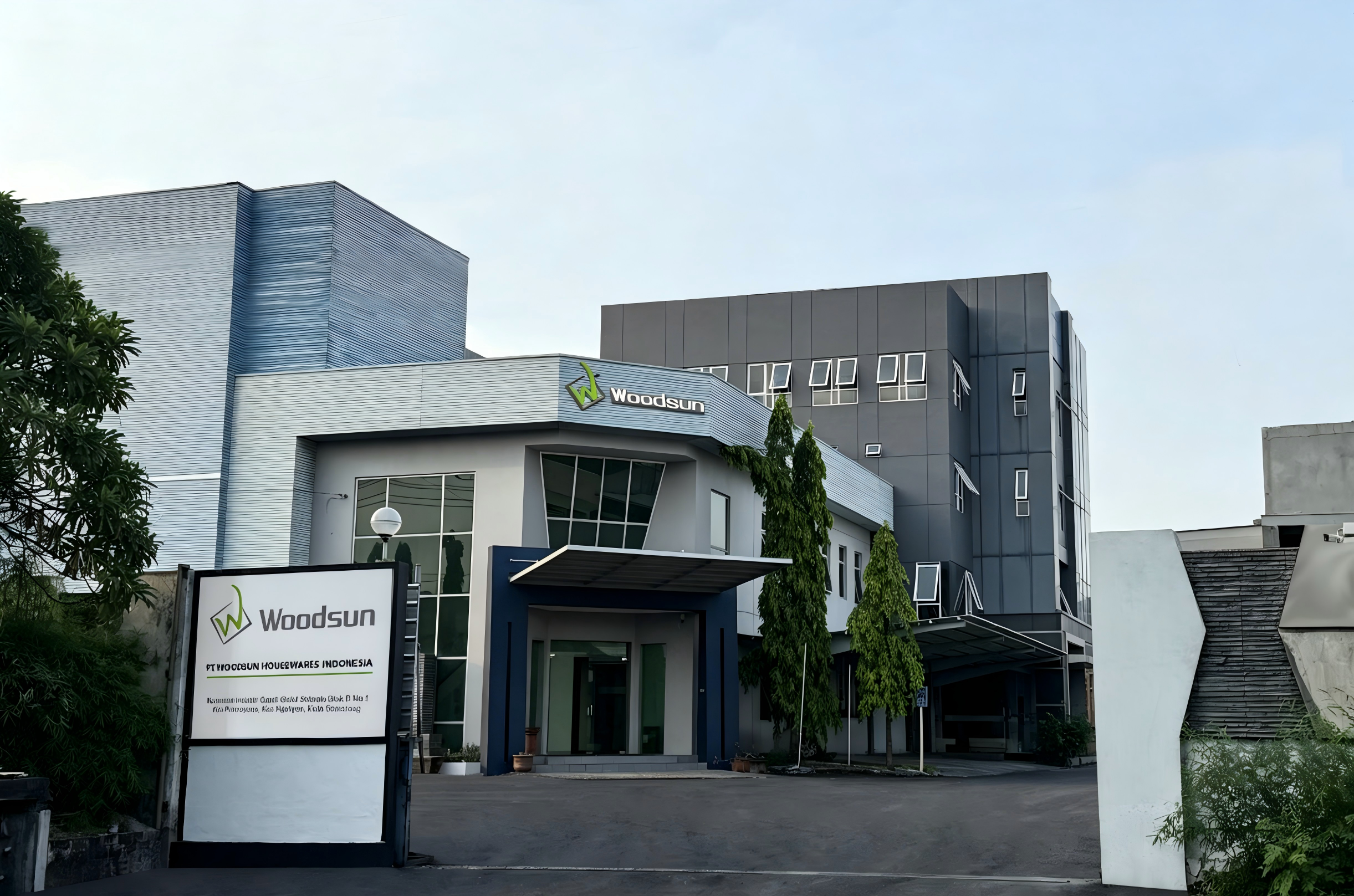 Woodsun Factory Aerial View