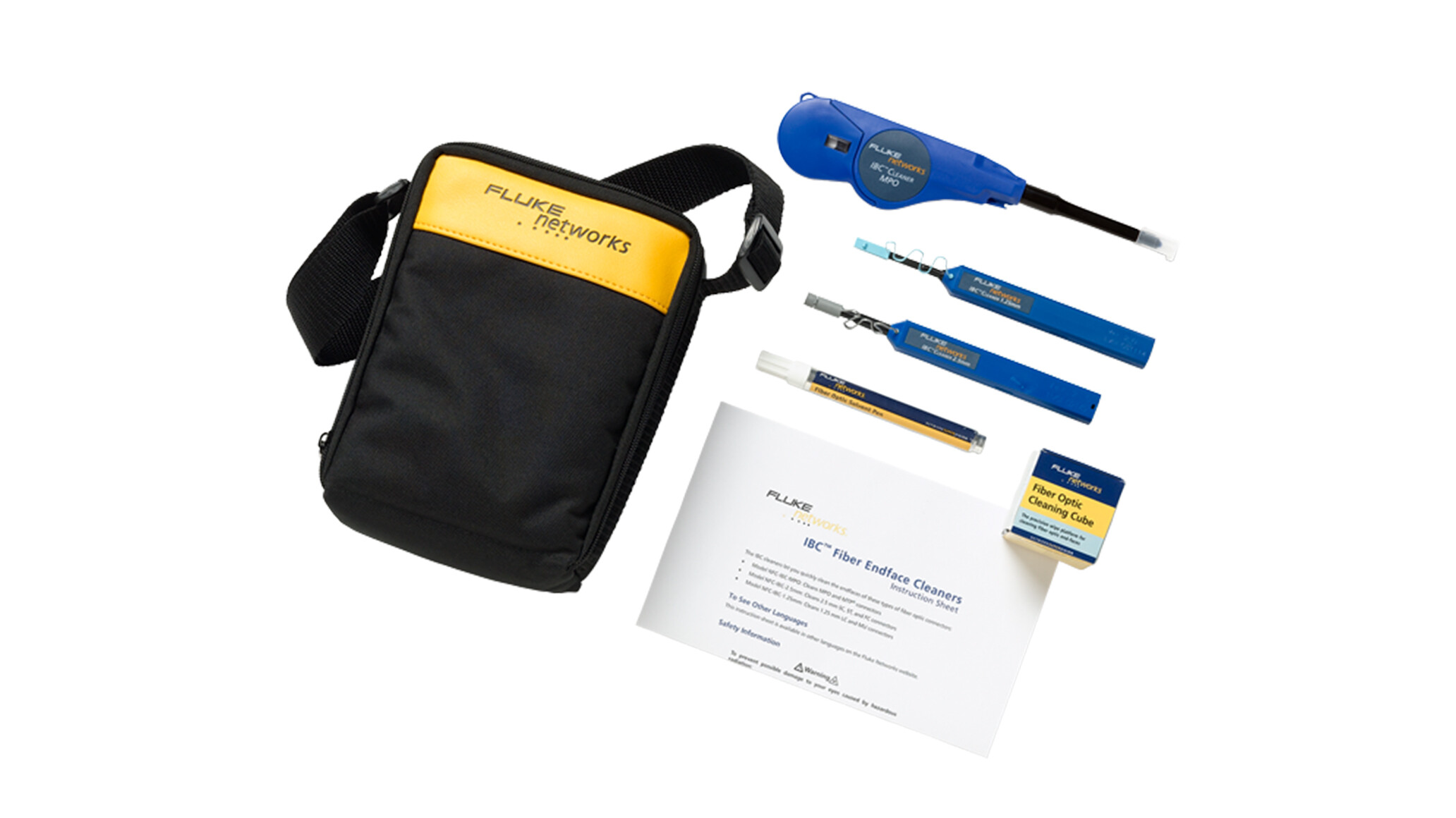 光纤端面清洁套装 光纤清洁笔 NFC-Kit-Case-E