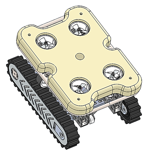 Single-Disk Cleaning Robot