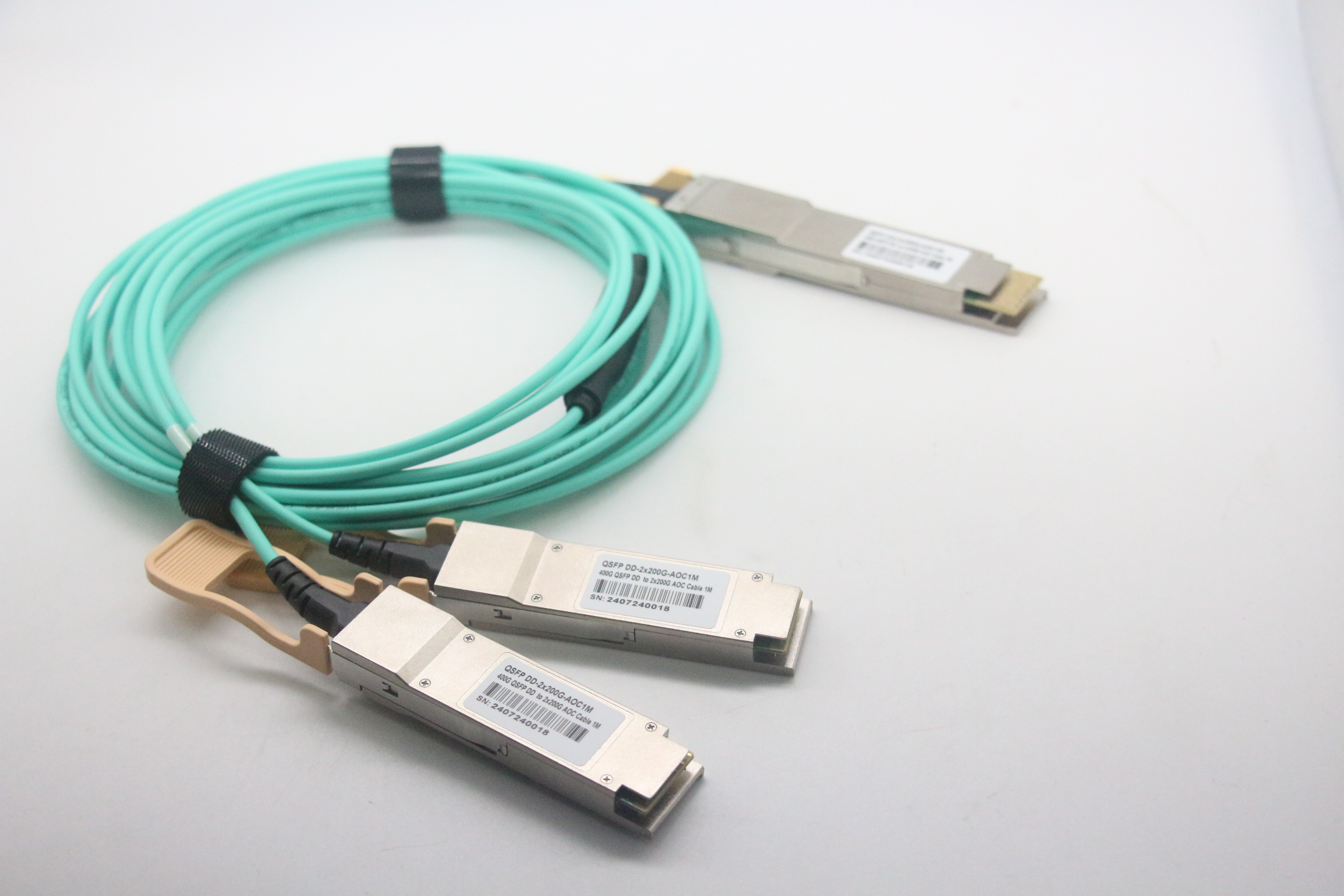 400G QSFD to QSFP AOC Cable