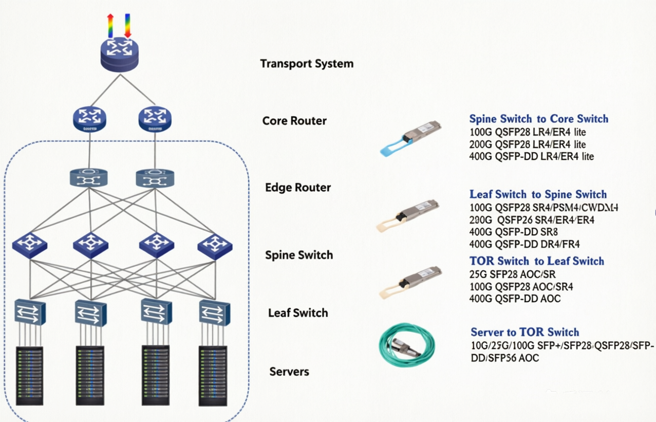 Data Center Network Architecture Diagram