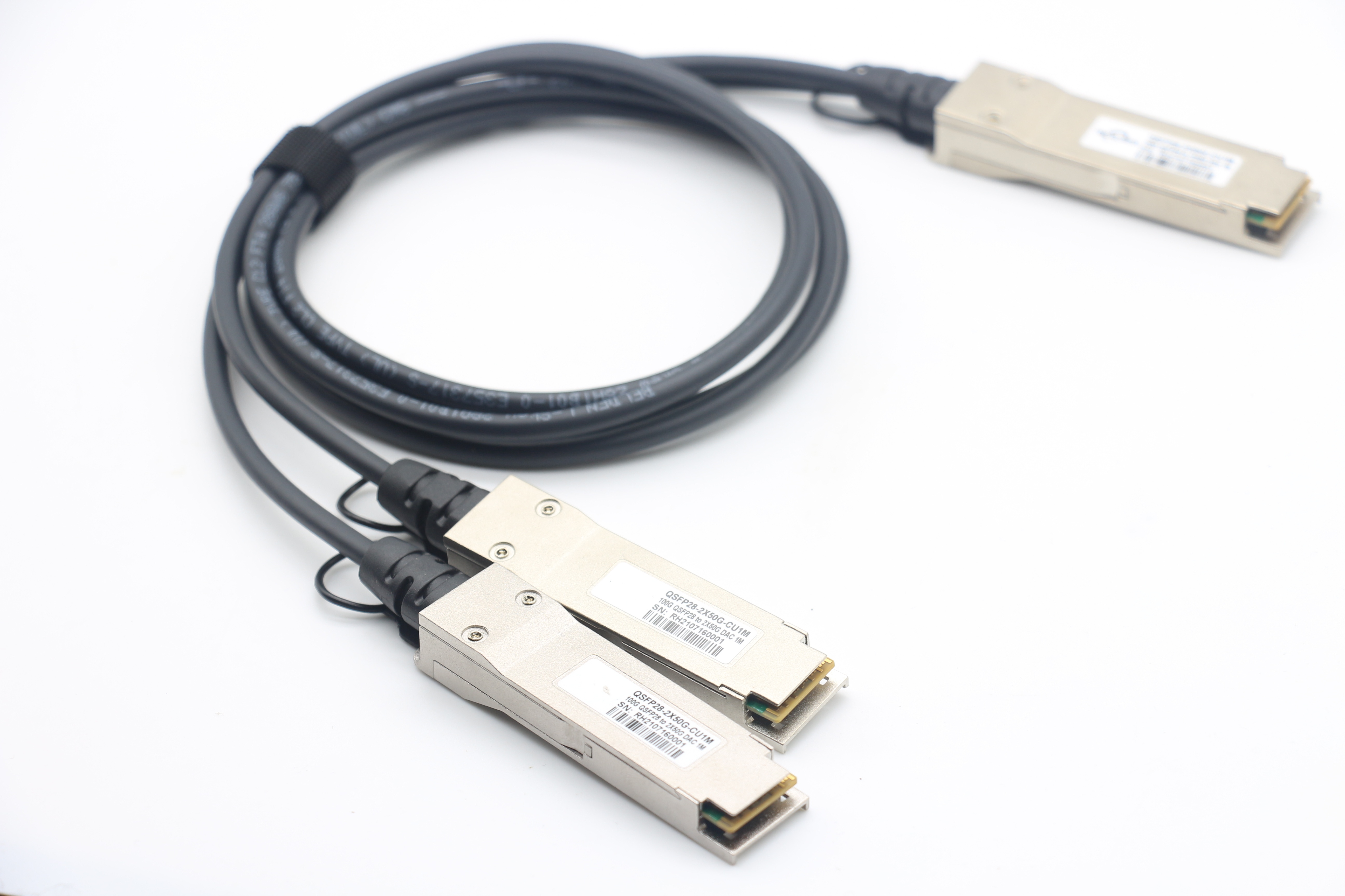 100G QSFP to 2x 50G Passive Cable