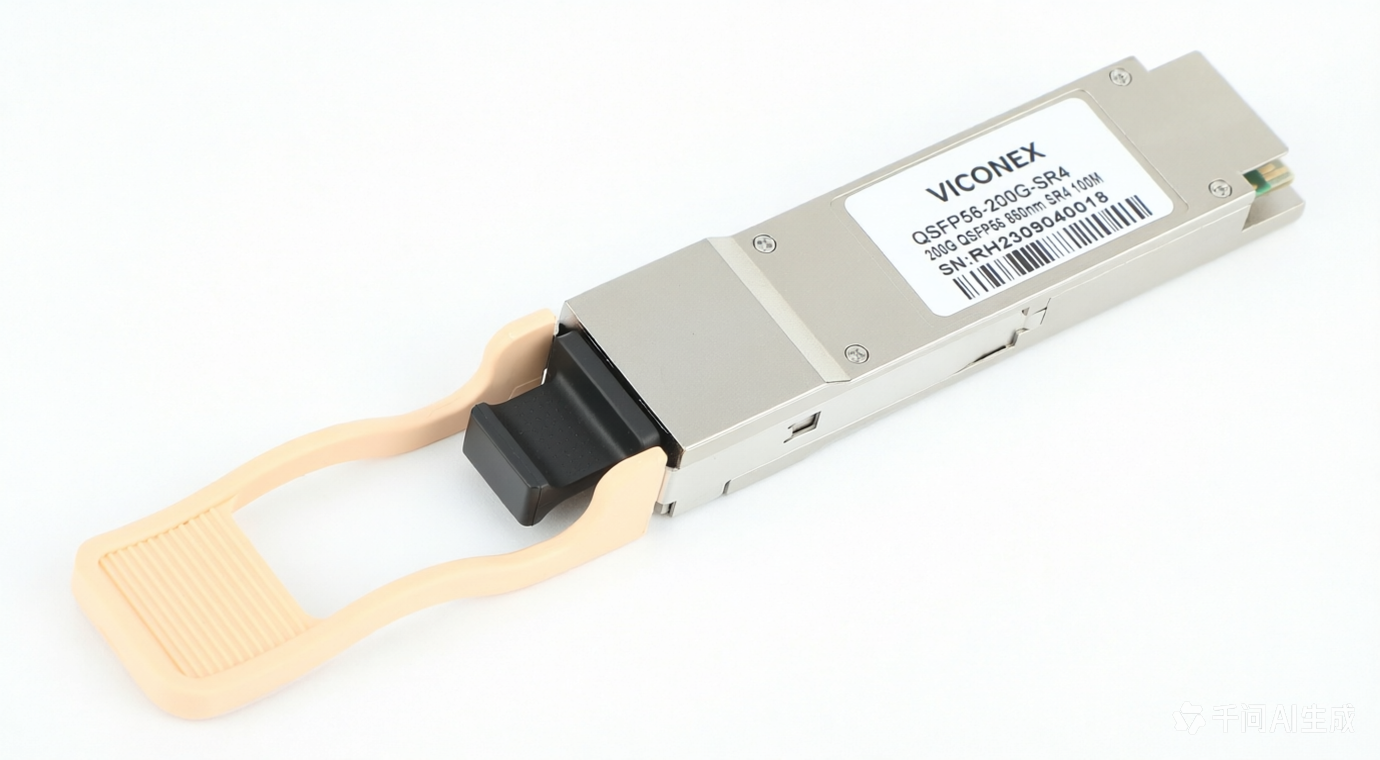 200G QSFP56 SR4 Optical Transceiver