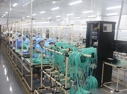 Fiber Cable Assembly Line