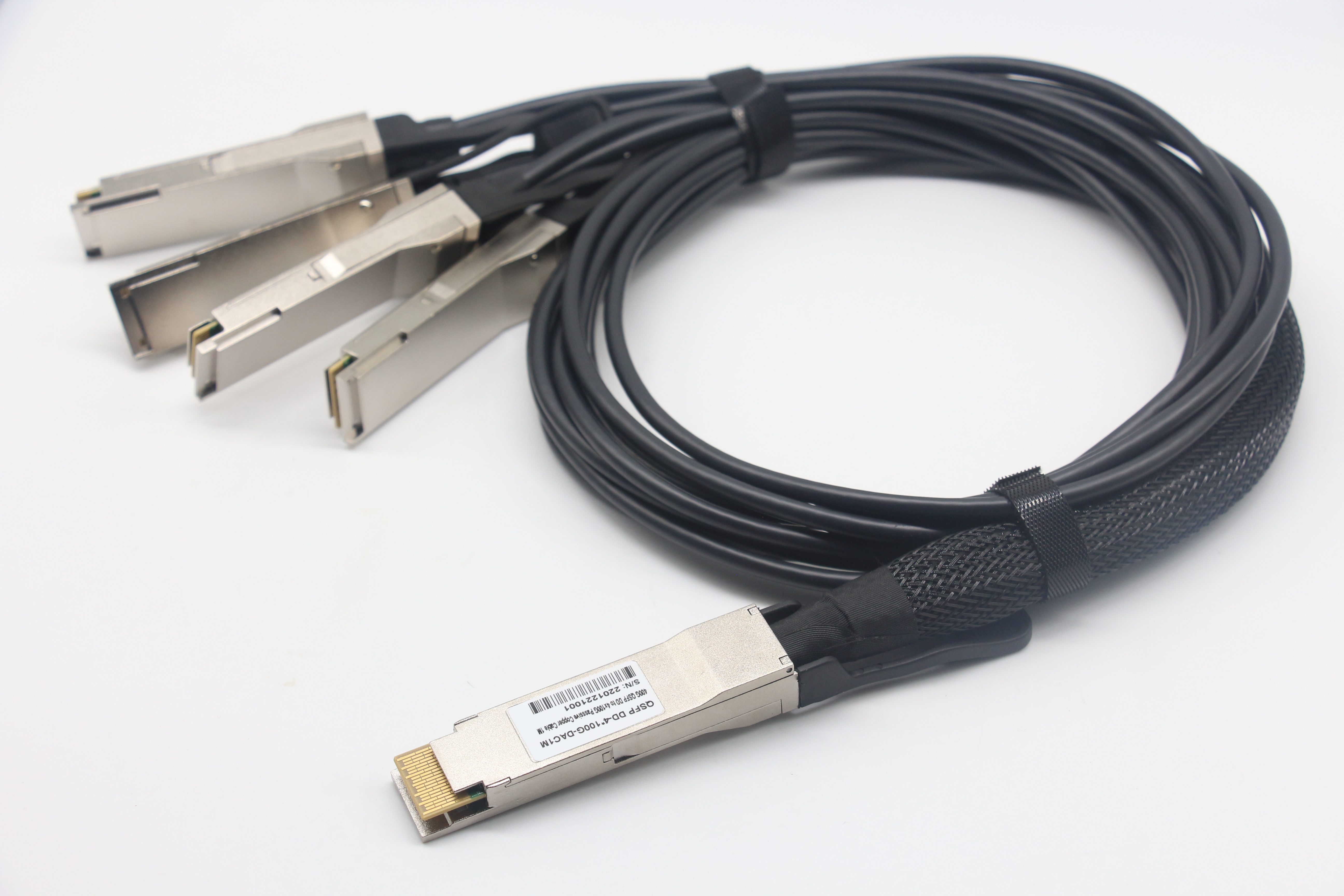 400G QSFP-DD to 4QSFP56 passive cable