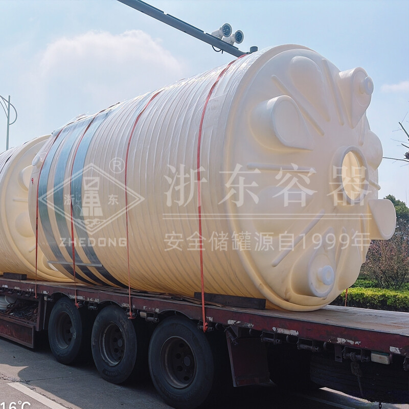 大型塑料储罐 规范装货卸货及吊装防护技巧