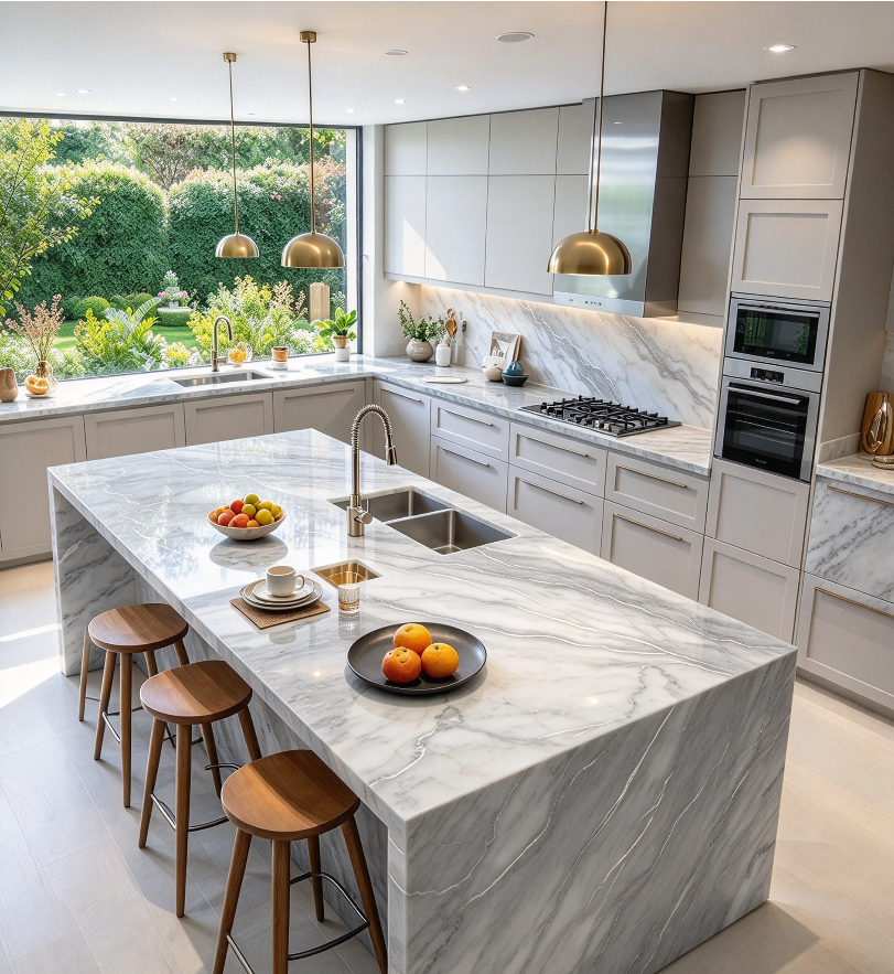 Sintered Stone Kitchen Countertop thumbnail 13
