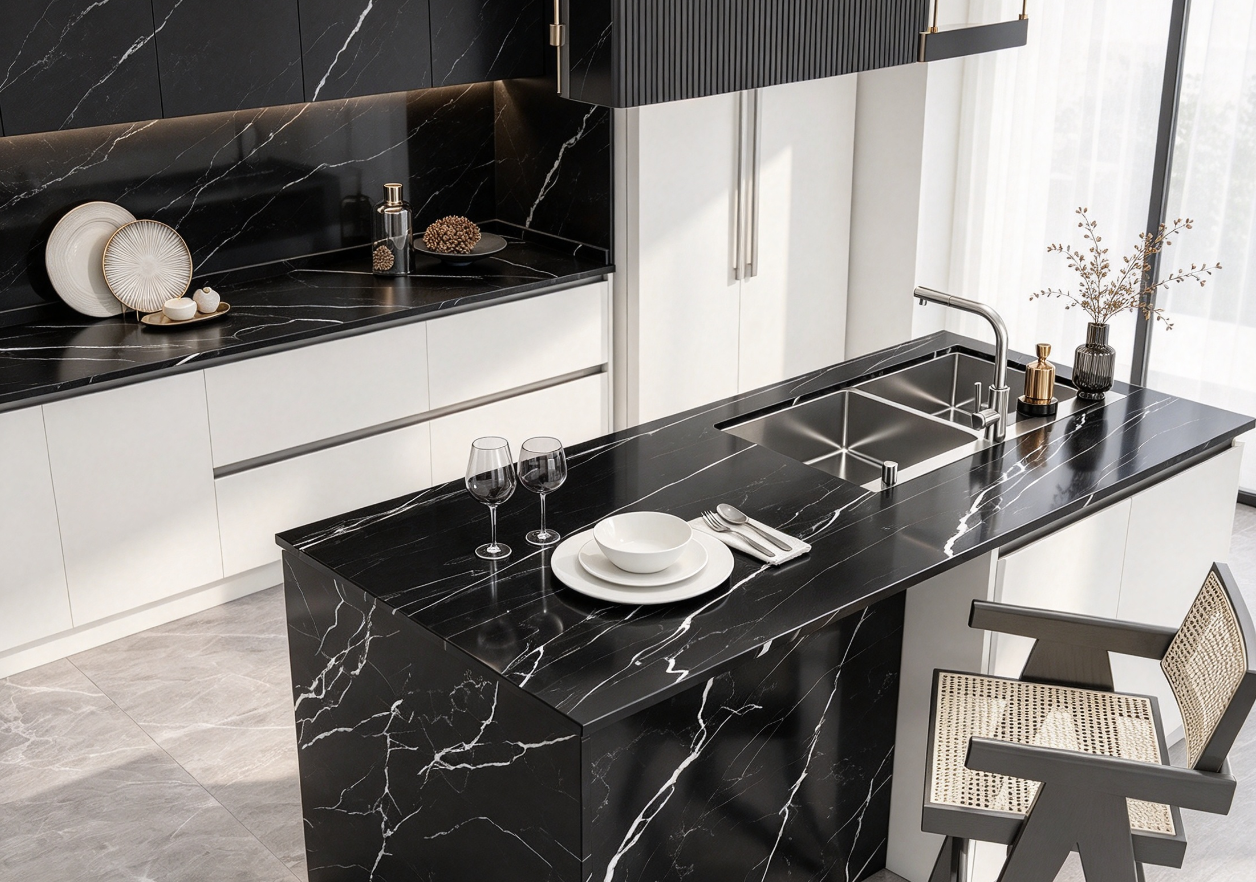 Sintered Stone Kitchen Countertop thumbnail 11