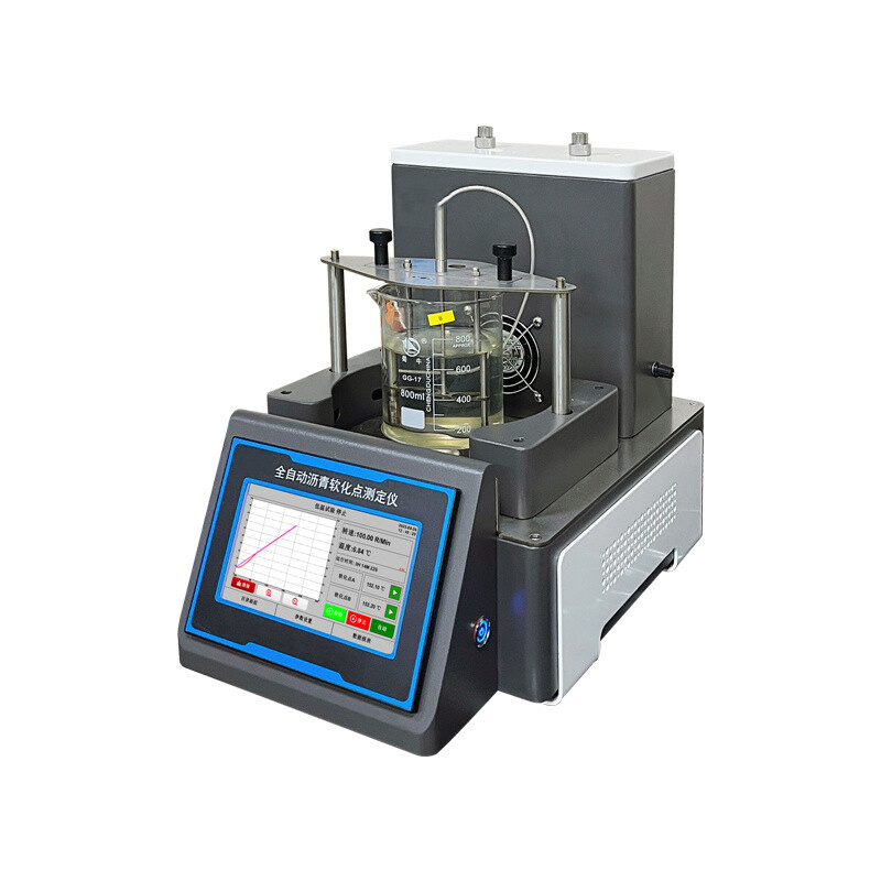 Asphalt softening value tester