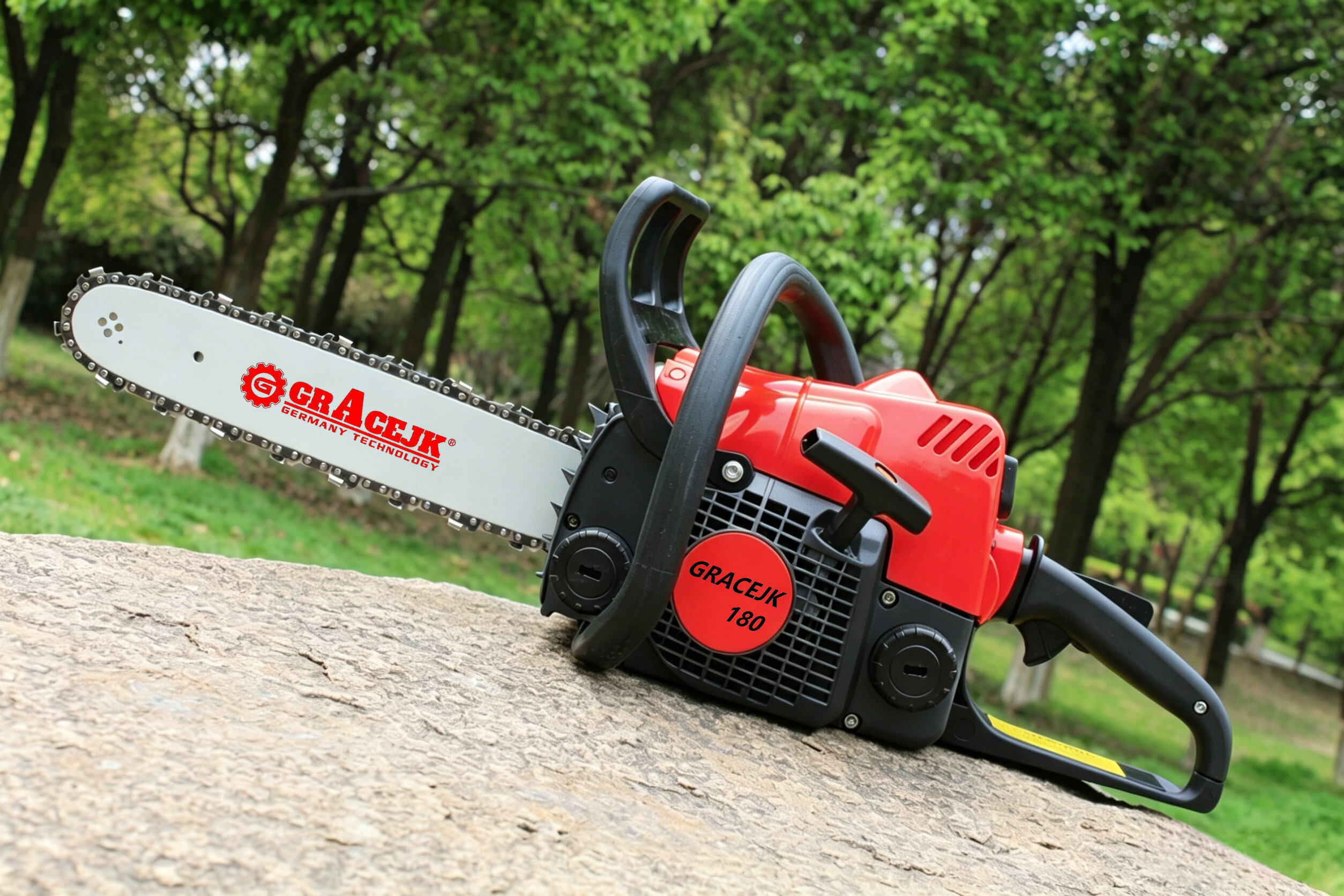 31.8cc Gasoline Chain Saw MS180 018 Professional 2-Stroke Petrol Chainsaw