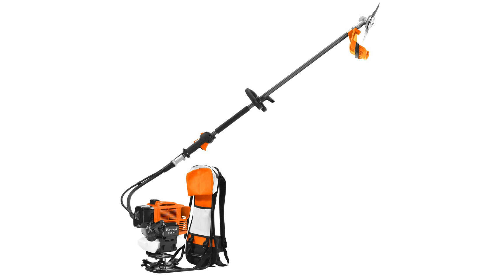 TJ53 TJ53E 2 Stroke Engine Backpack Brush Cutter Grass Trimmer with Metal Blades