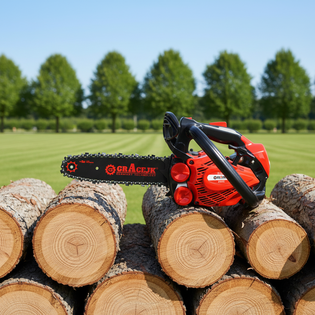 Chainsaw with 12inch chain and guide bar