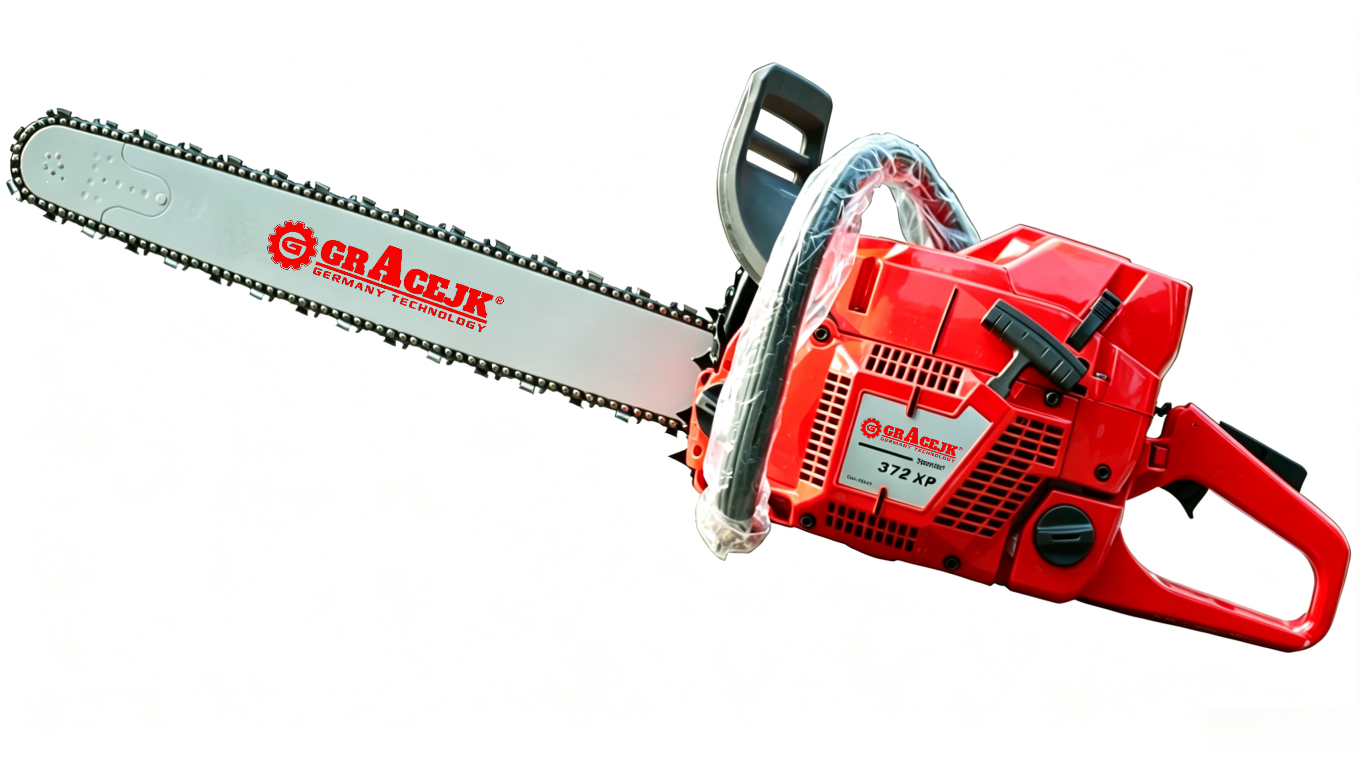 3.9kW 70.7cc GRACEJK G372 (HUS 372XP) Gasoline Chainsaw 372 High-power Petrol Chain Saw for Logging