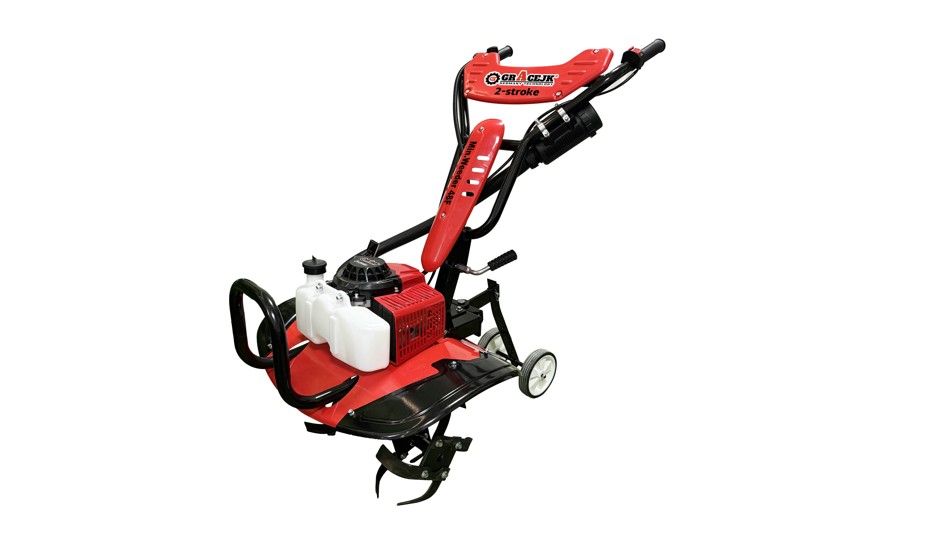 63.3CC 3HP 2.2KW 2-Stroke Agricultureal Tiller Cultivator Machine