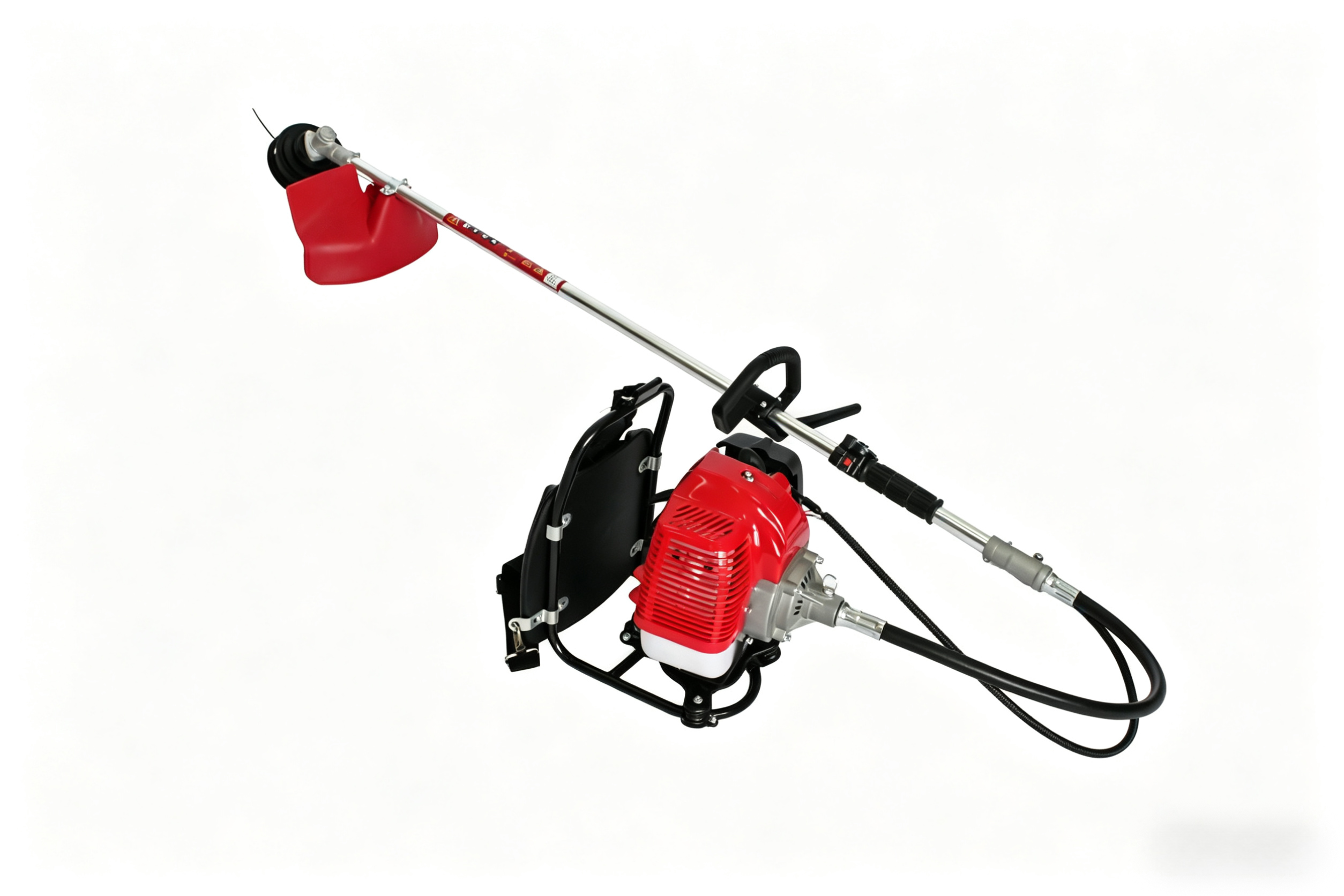 52CC 2 Stroke 2.5HP Professional Heavy Duty Grass Cutting Machine Grass Trimmer Gasoline Brush Cutter
