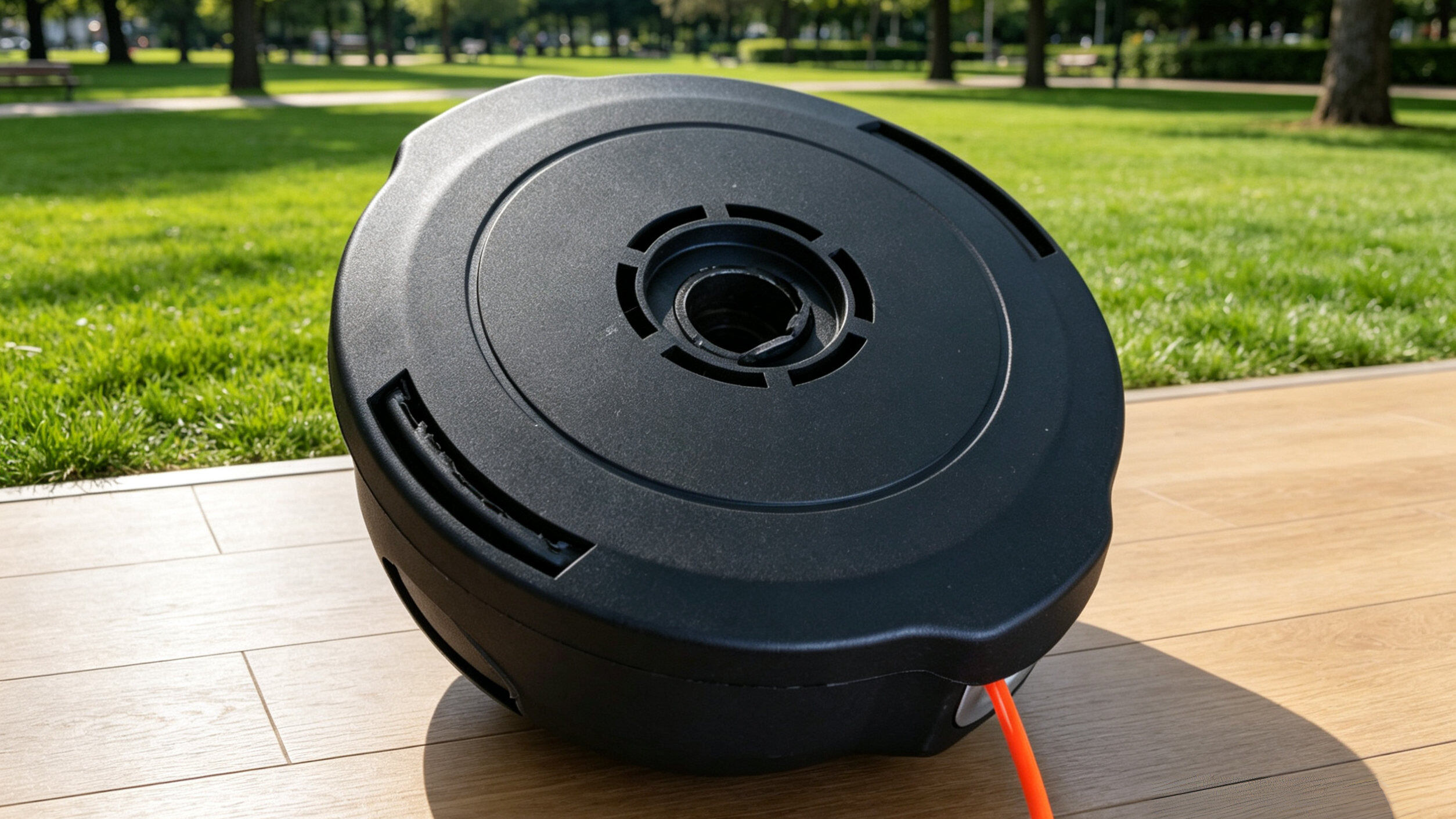 Two-Line Nylon Trimmer Head Mowing Head for Brush Cutter view 1