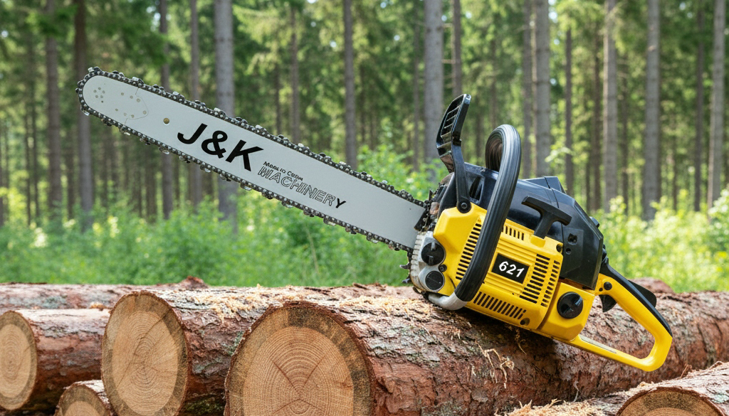 GRACEJK JK621 Professional Heavy Duty 62cc Gasoline Chainsaw for Big Trees Cutting
