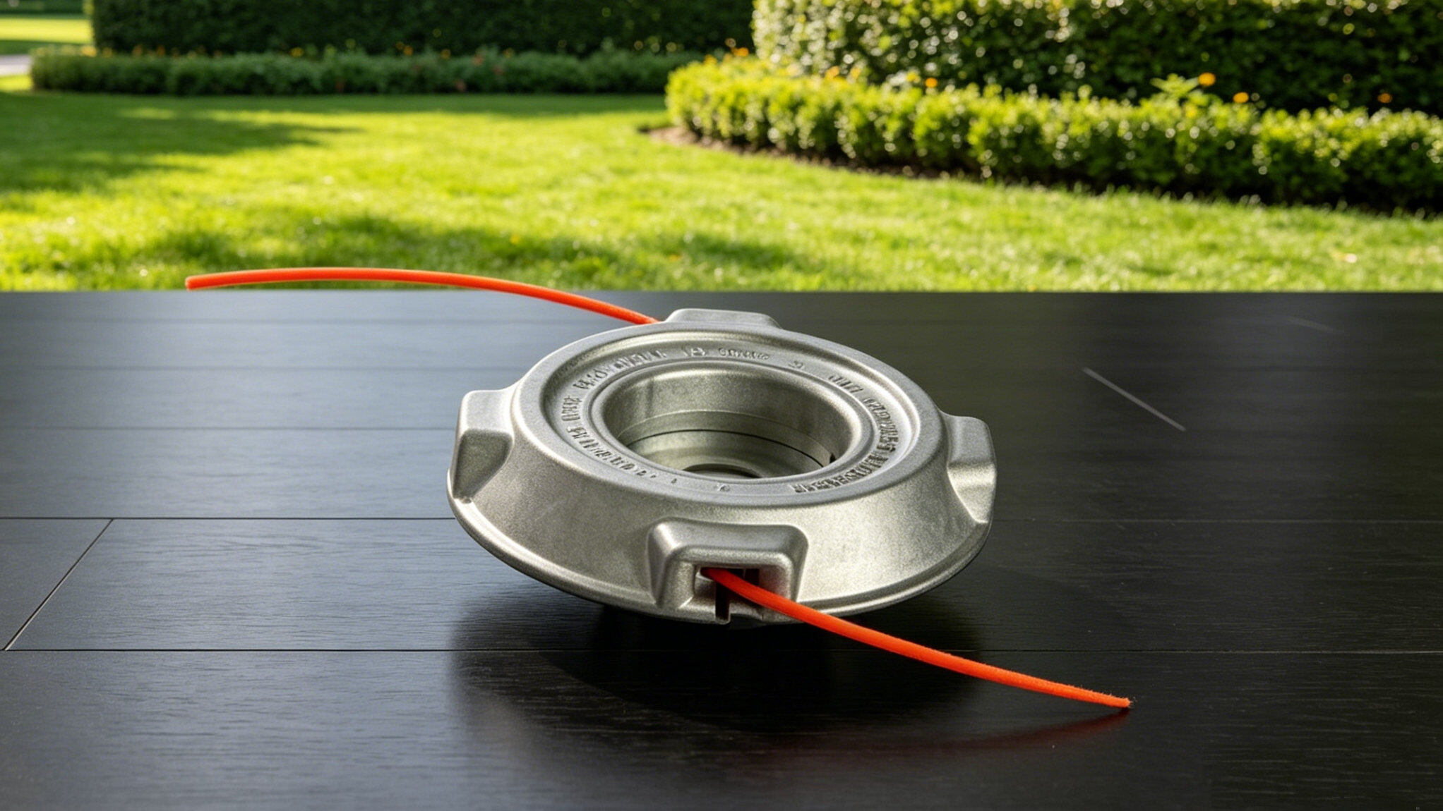 Aluminum Alloy Grass Cutter Trimmer Head Speed Feed String Trimmer Gasoline Brush Cutter Large Disc Trimmer Lawn Mower Garden Accessories Aluminum Cutting Head
