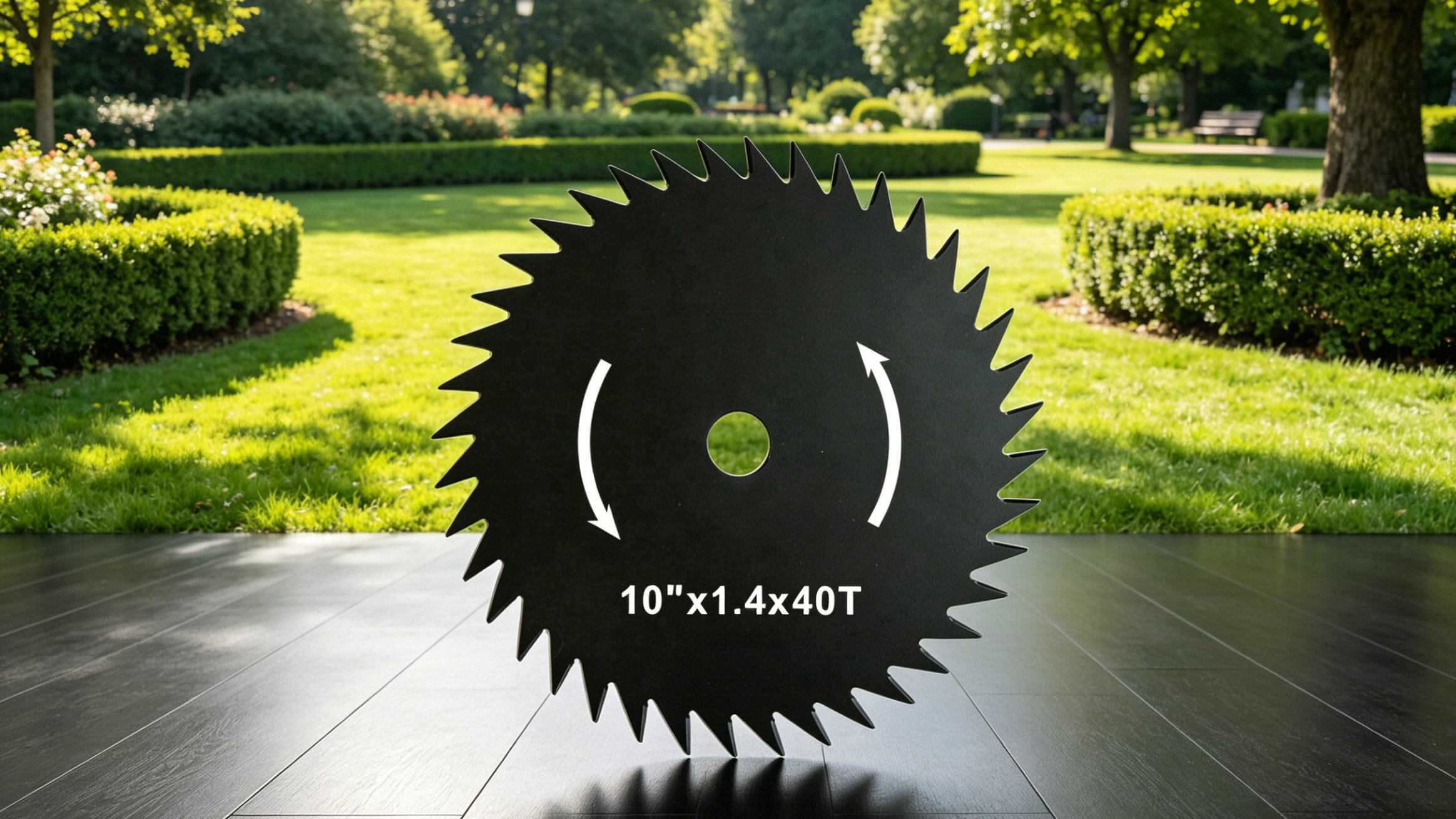 65Mn Alloy 40T 80T Saw Blade for Brush Cutter Grass Trimmer