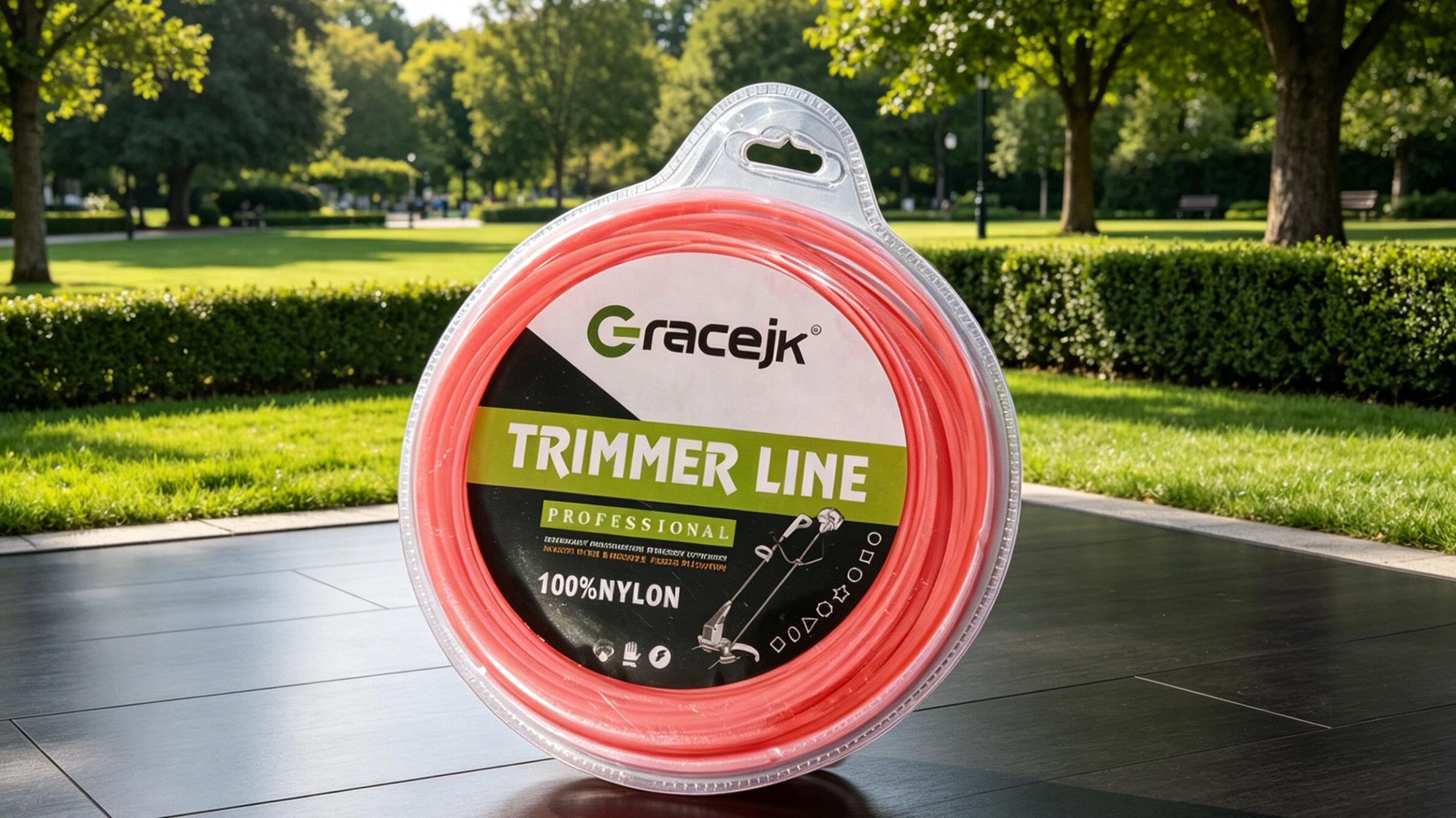 1LB Blister Package Round Nylon Trimmer Line 1.3mm 1.6mm 2.0mm 2.4mm 2.7mm 3.0mm 3.3mm 3.5mm 4.0mm
