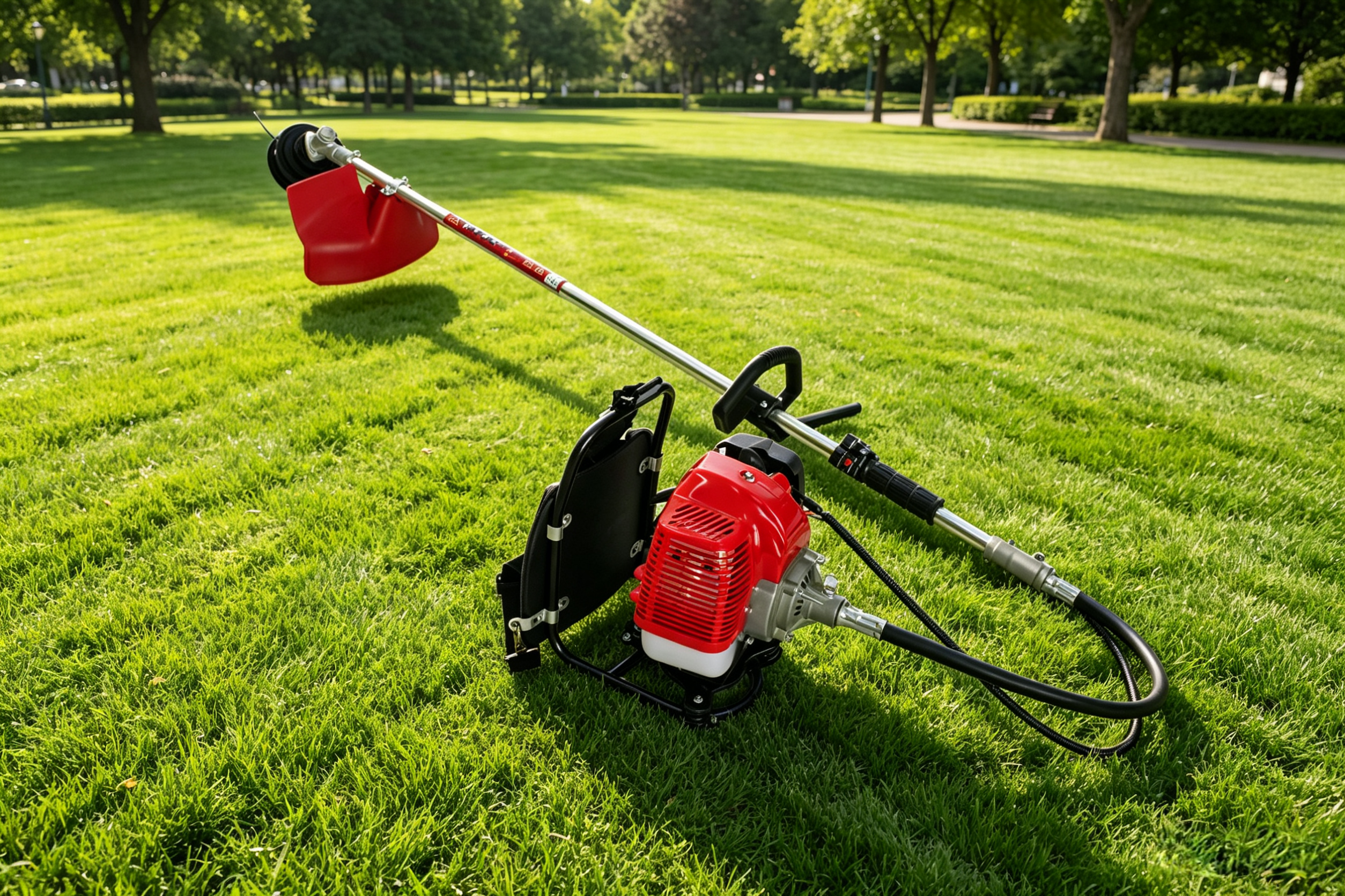 52CC 2 Stroke 2.5HP Professional Heavy Duty Grass Cutting Machine Grass Trimmer Gasoline Brush Cutter