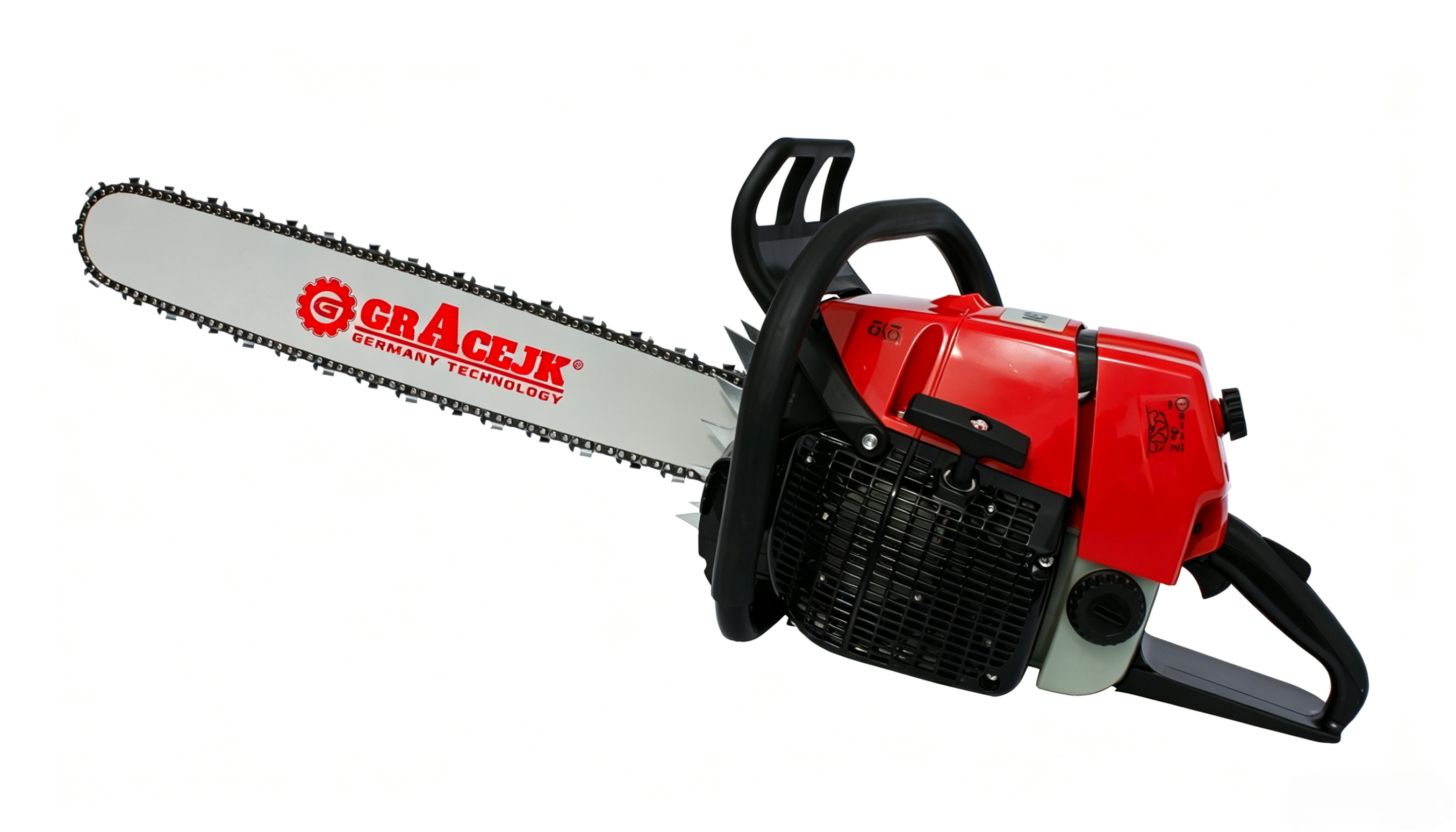 5.2kW Heavy Duty MS660 Gasoline Chainsaw 91.6cc Petrol Chain Saw for Commercial Logging