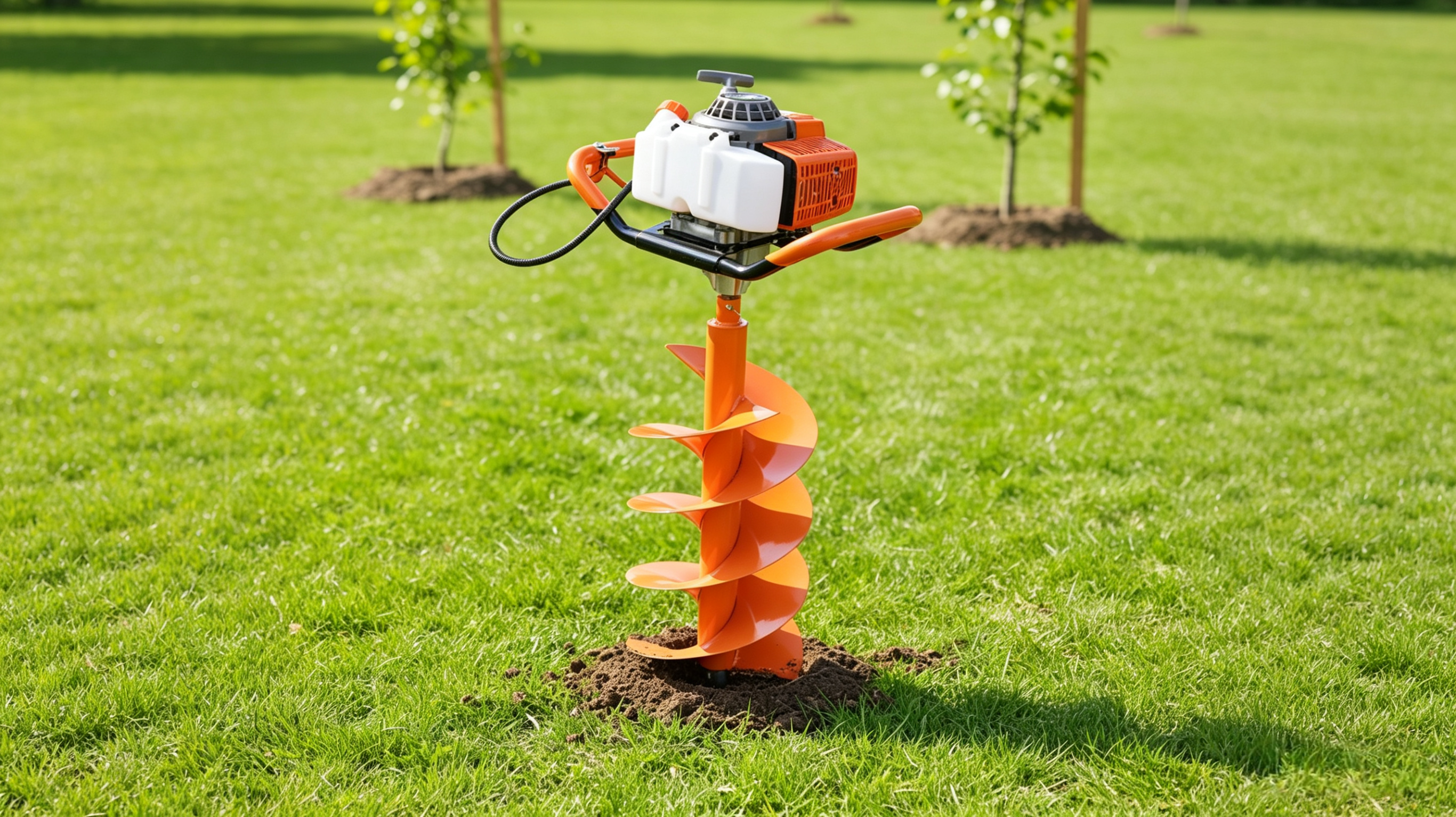 68CC Hand-Held Earth Auger Hole Digger Ground Drill