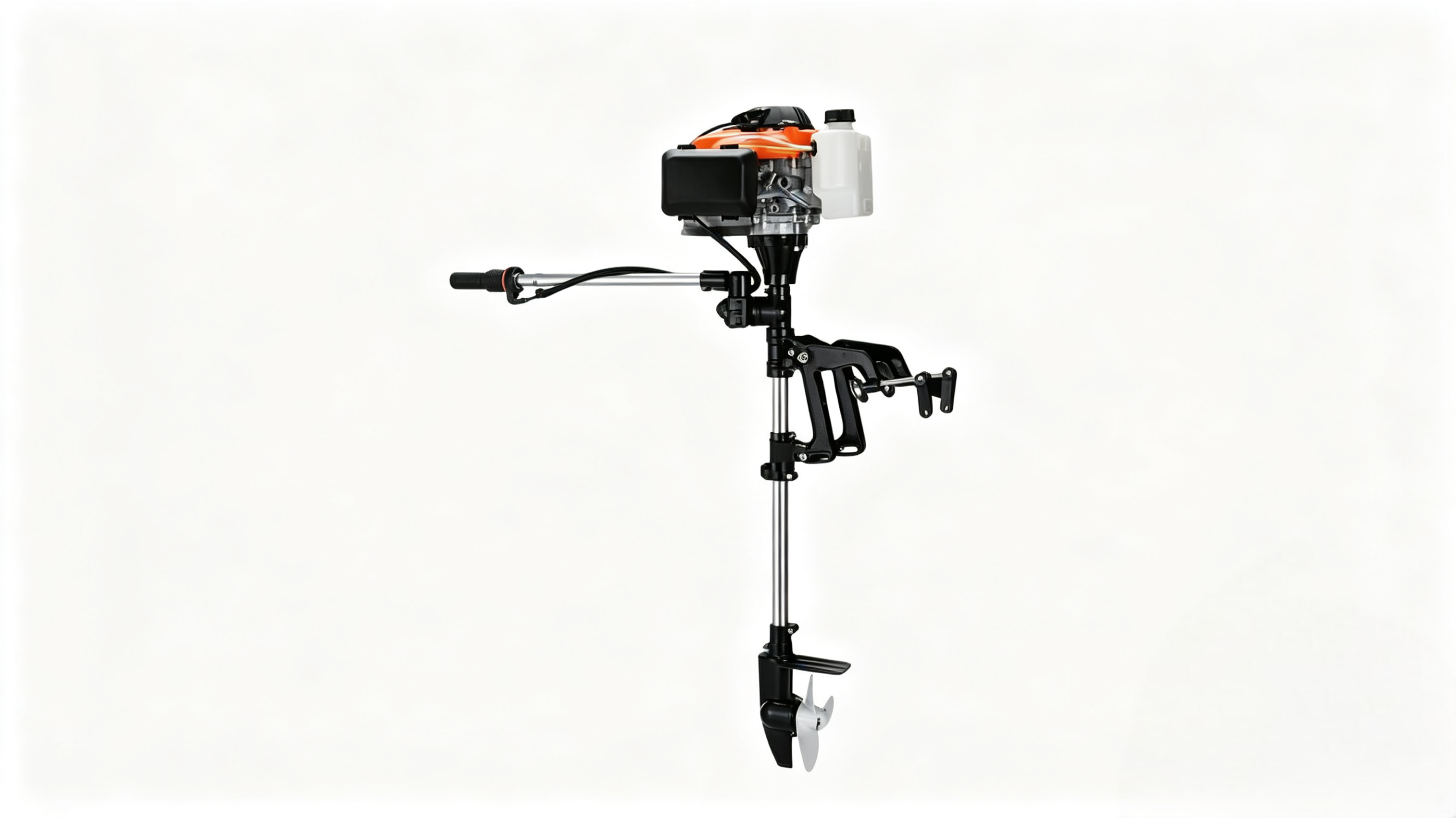 4-Stroke Air Cooled 144F 2.2KW 53.2cc Gasoline Outboard Motor