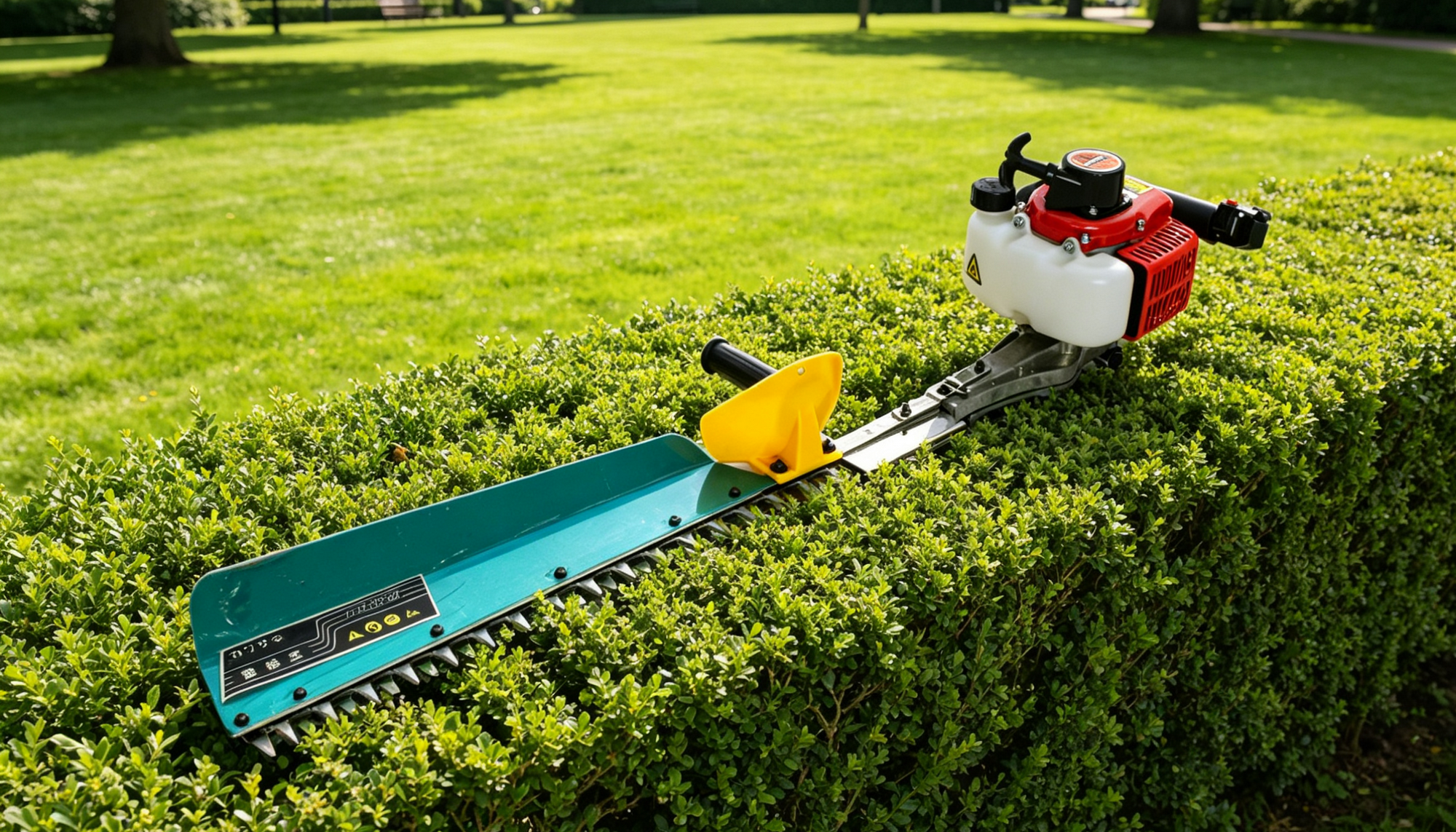 Single Blade Hedge Trimmer with 22.5cc performance Petrol Power Engine