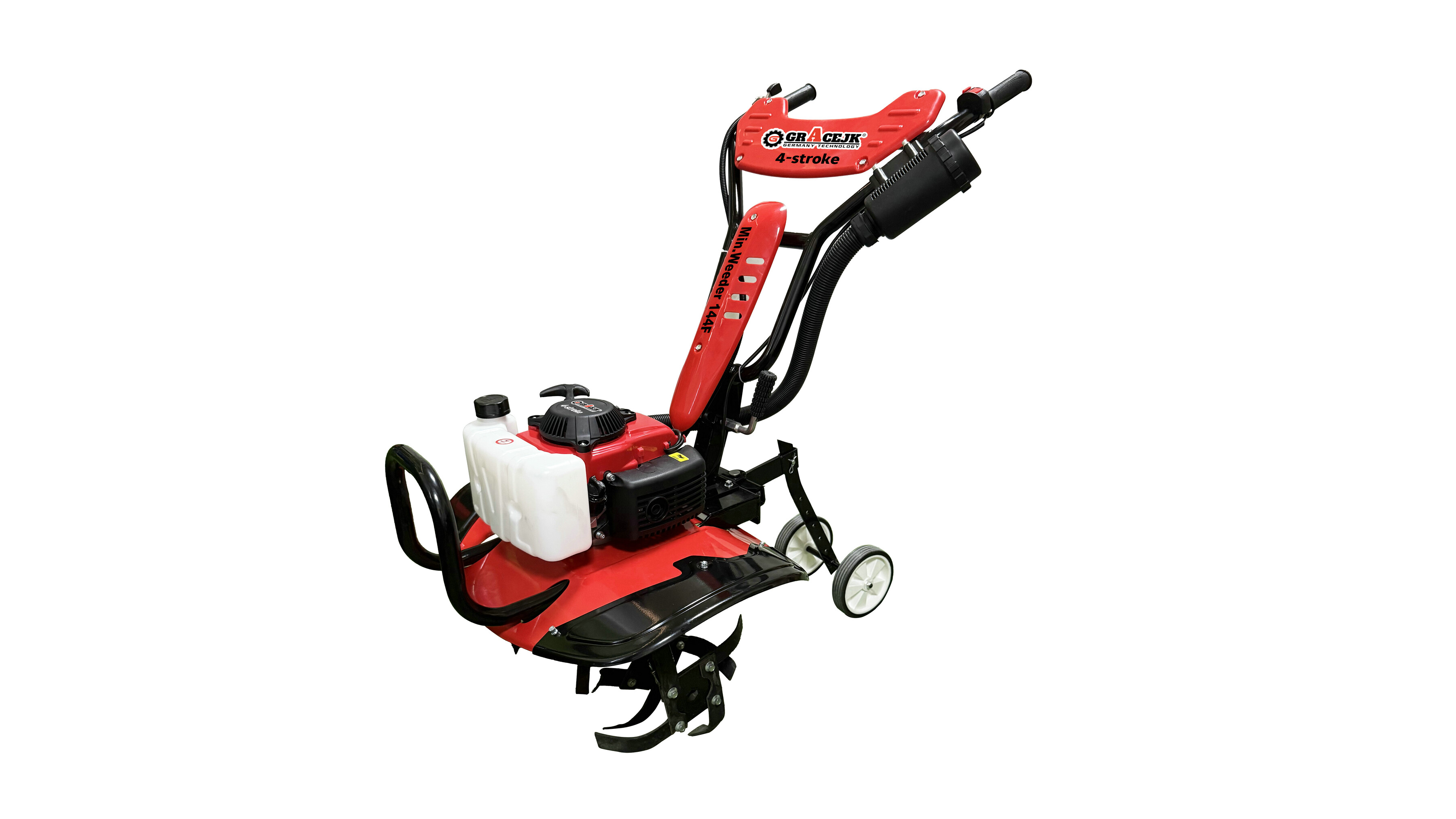 Gasoline Garden Rotary Tiller 53.2CC 3HP 2.2KW 4-Stroke Agricultureal Tiller Cultivator Machine