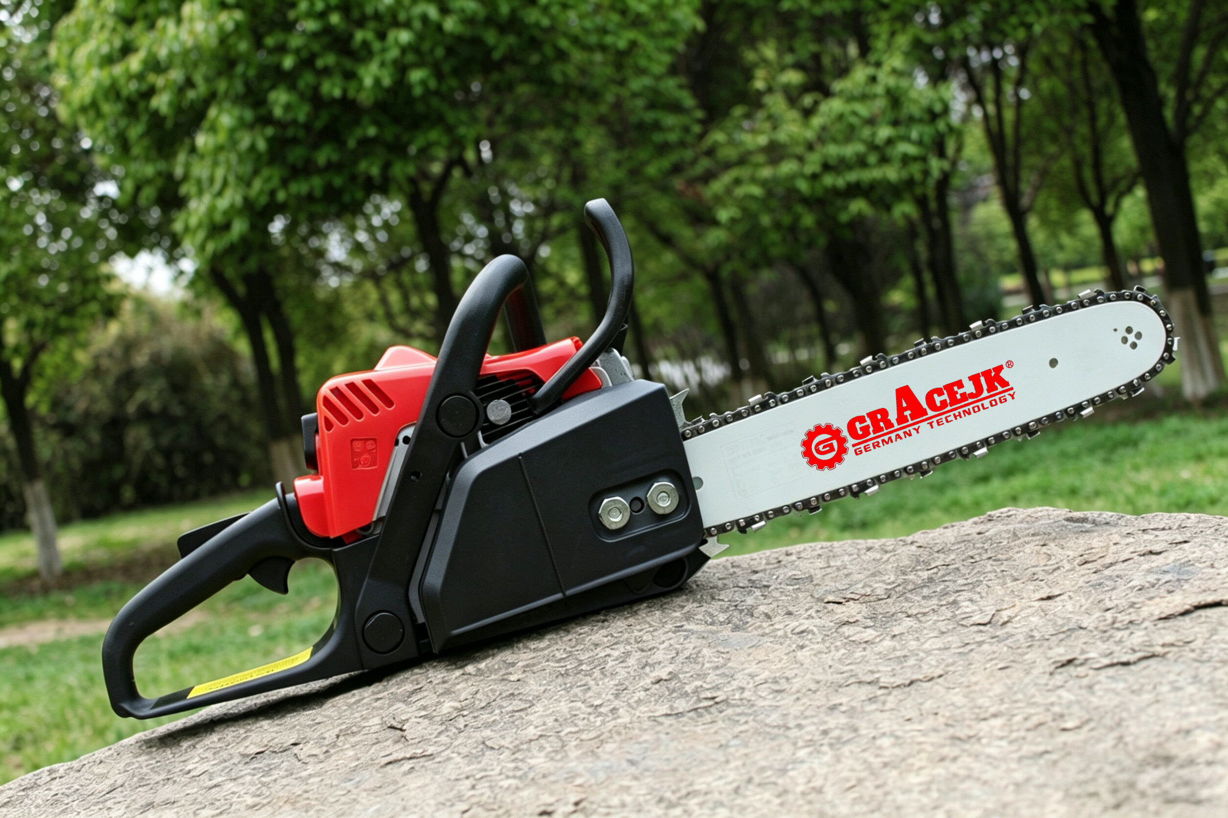 31.8cc Gasoline Chain Saw MS180 018 Professional 2-Stroke Petrol Chainsaw view 1
