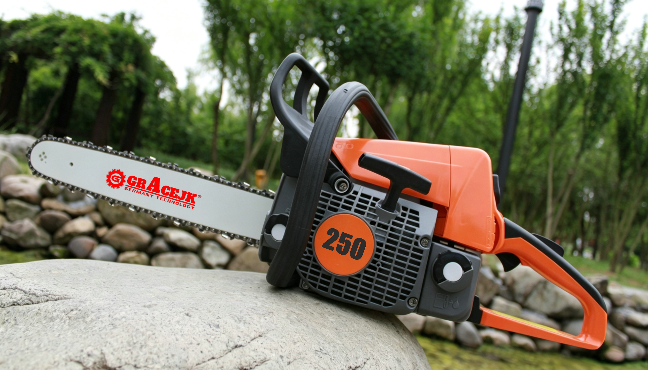45.5cc GRACEJK G250 Chainsaw Professional MS250 025 2-Stroke Petrol Gasoline Chainsaw view 1