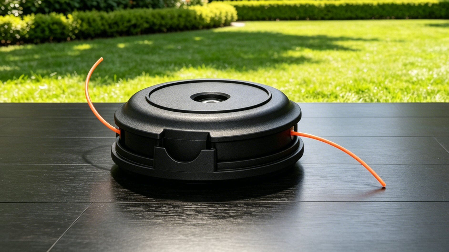 Two-Line Nylon Trimmer Head Mowing Head for Brush Cutter view 1
